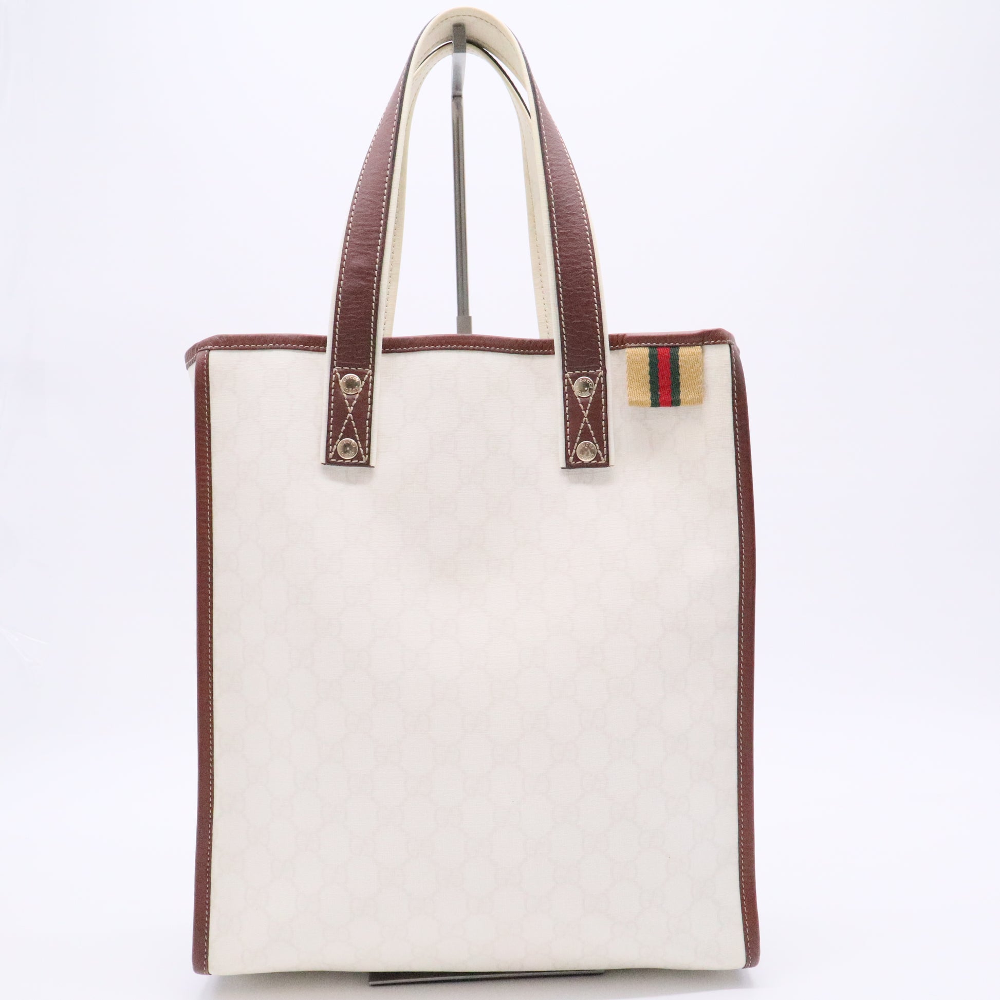 Sac cabas Gucci blanc GG Supreme Web Multicolore