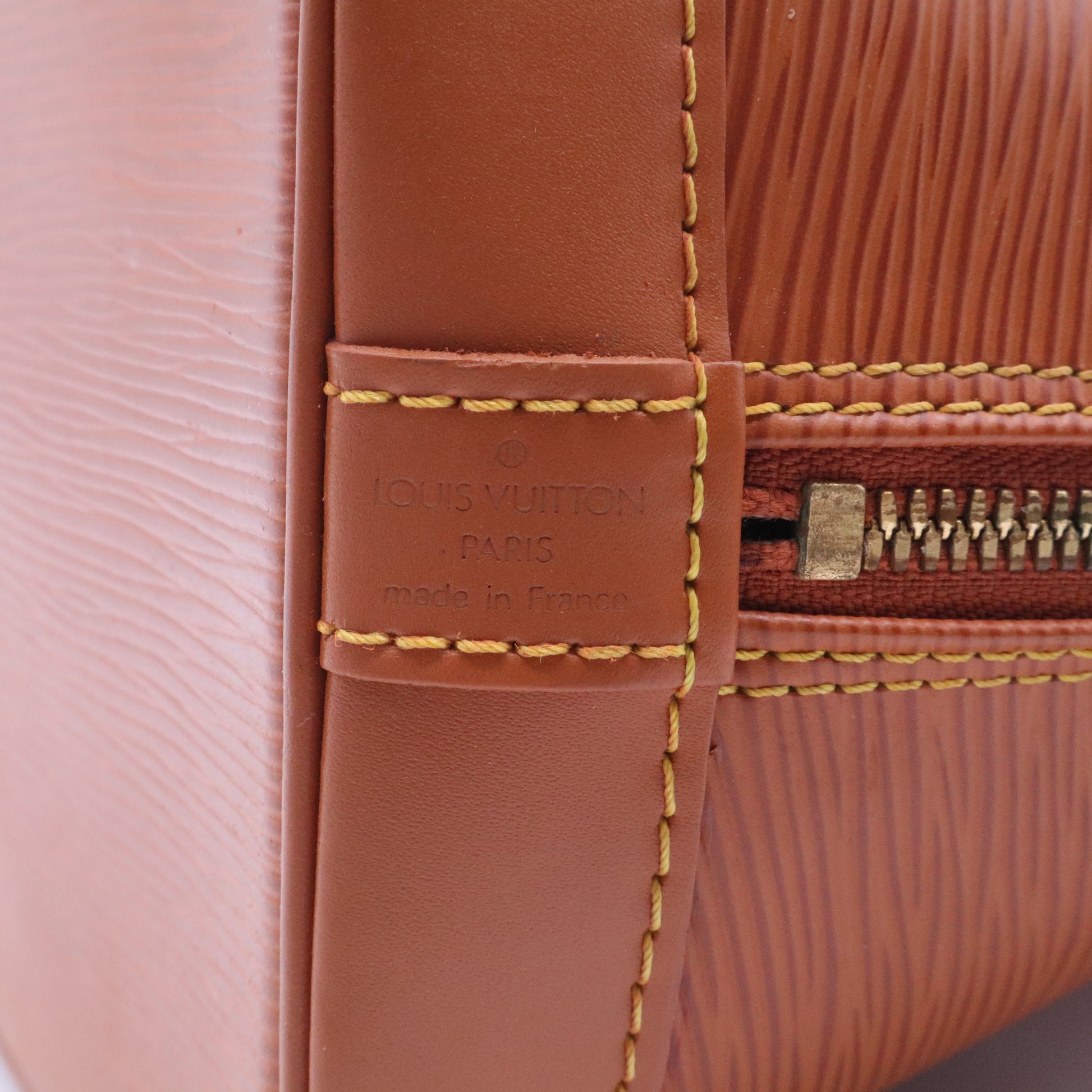 Louis Vuitton Alma Hand Bag Leather Handbag twins
