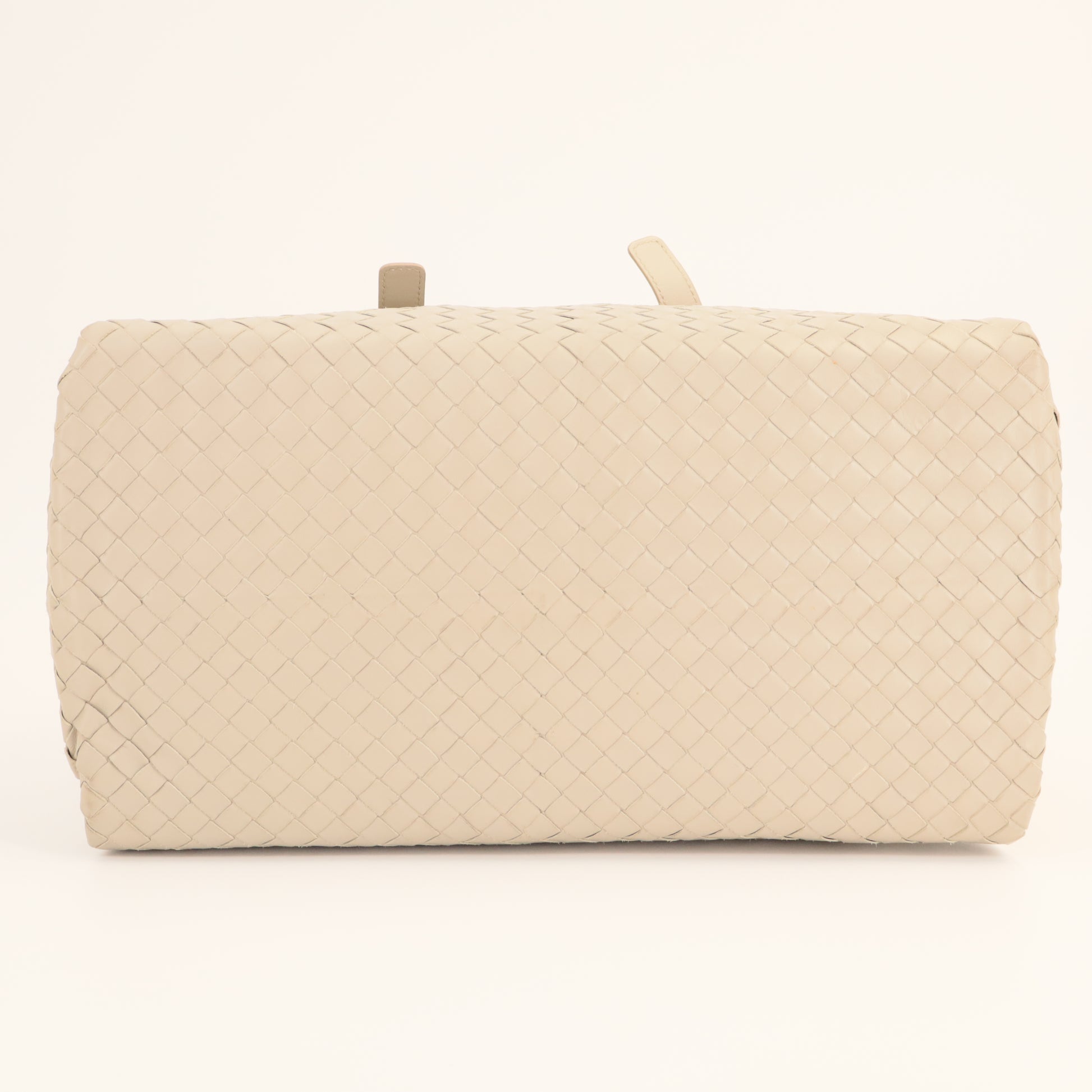 Bottega Veneta Nappa Intrecciato Boston Mink twins