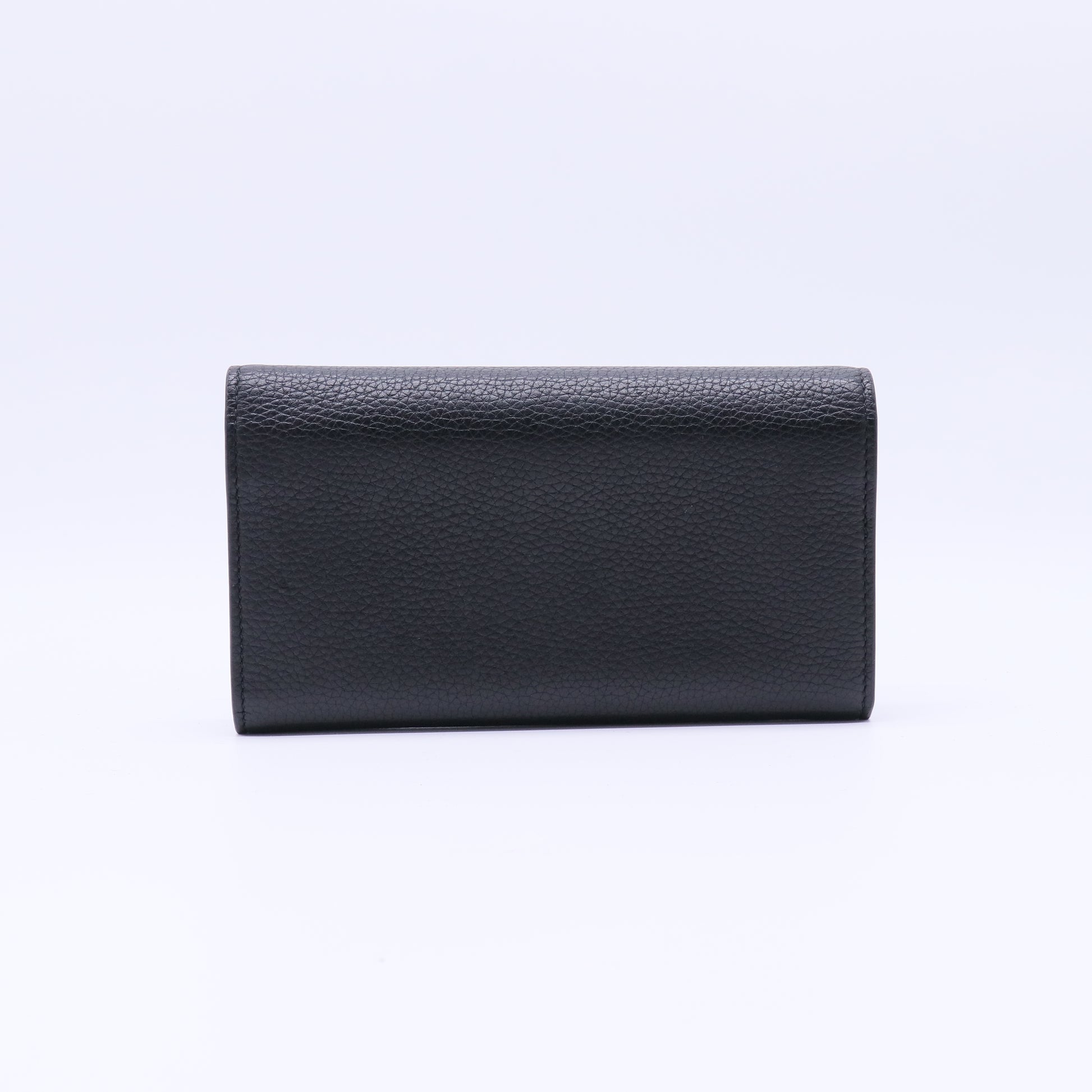Calfskin Animalier Continental Wallet Black W21440