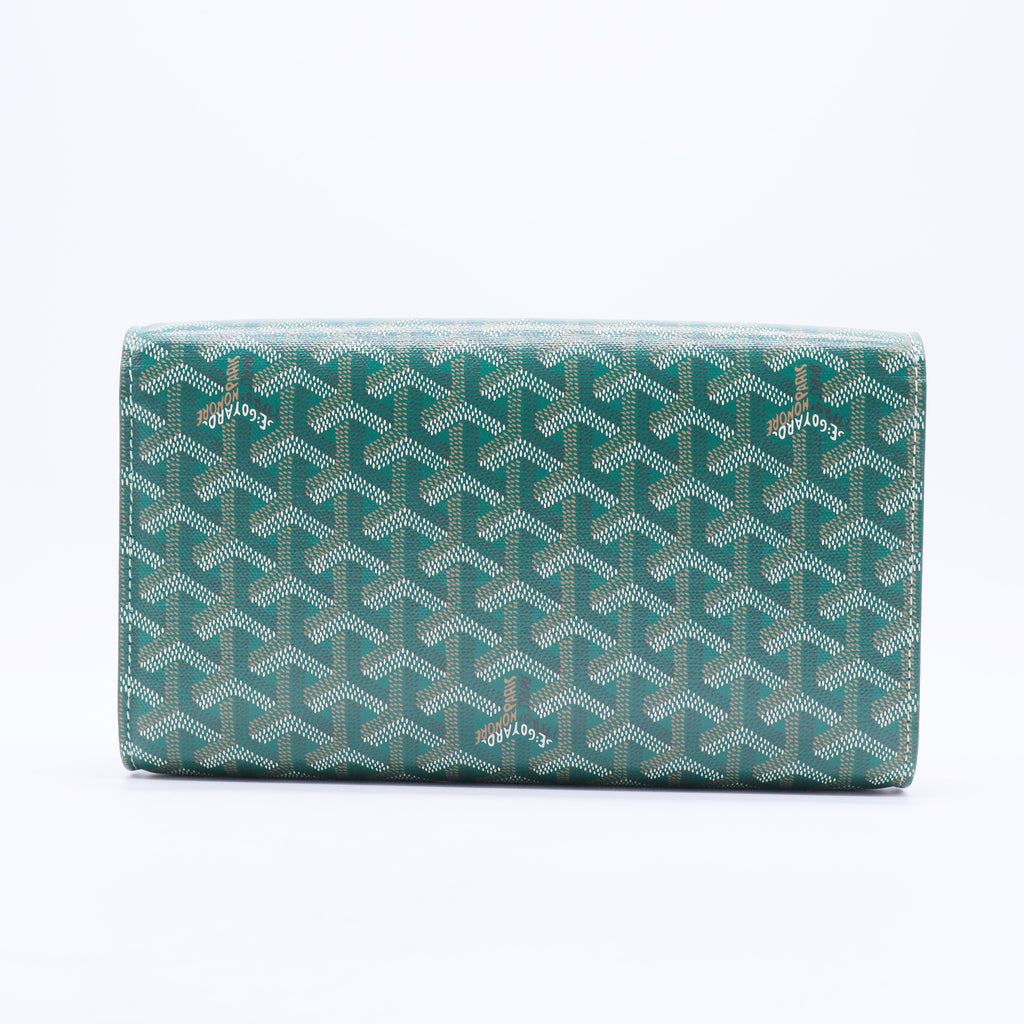 Goyard Goyardine Monte Carlo Clutch PM Black Gold Twins LDJ3069