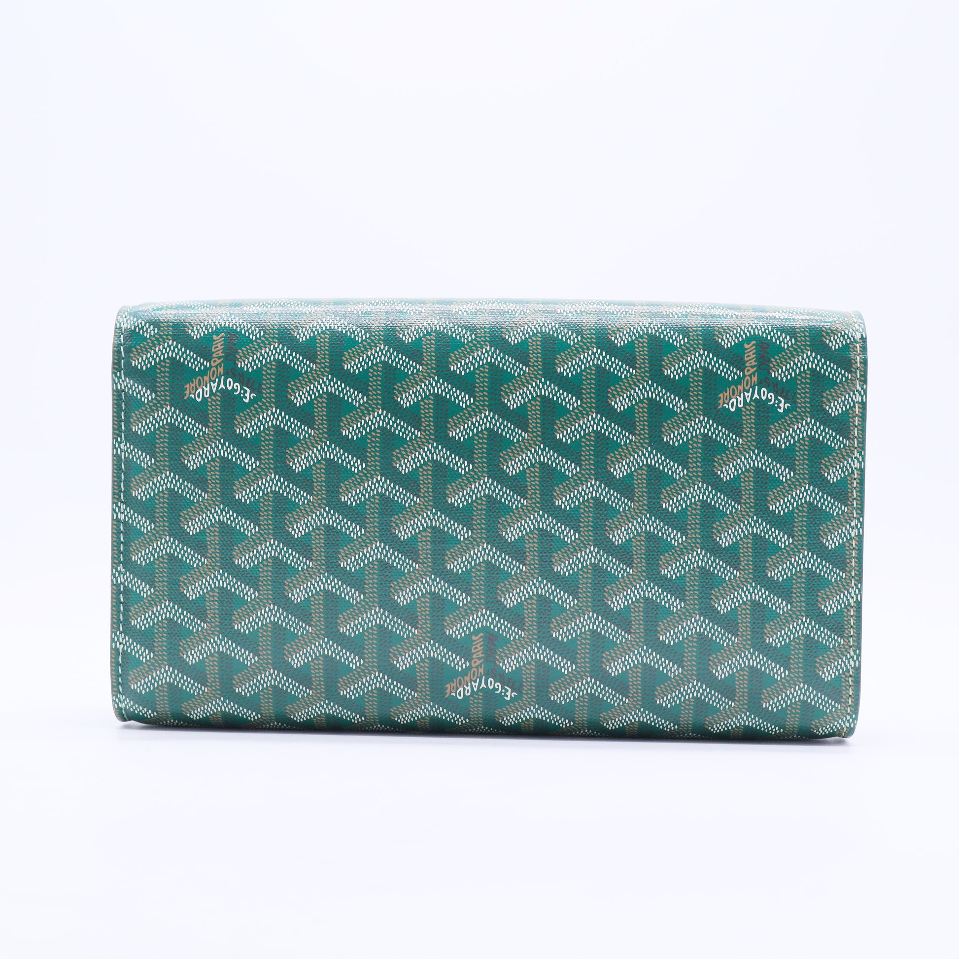 Goyard Goyardine Monte Carlo Clutch PM Black Gold Twins LDJ3069