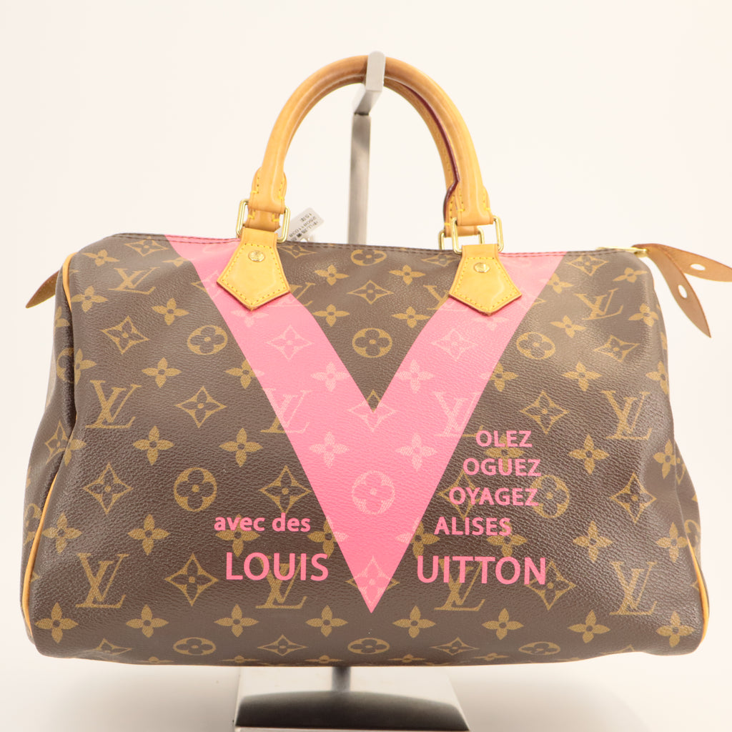 Louis Vuitton Monogram Speedy 30 V Grenade twins
