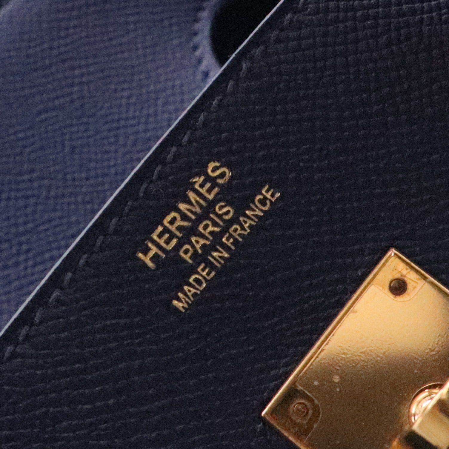 Epsom Birkin 30 Bleu Saphir