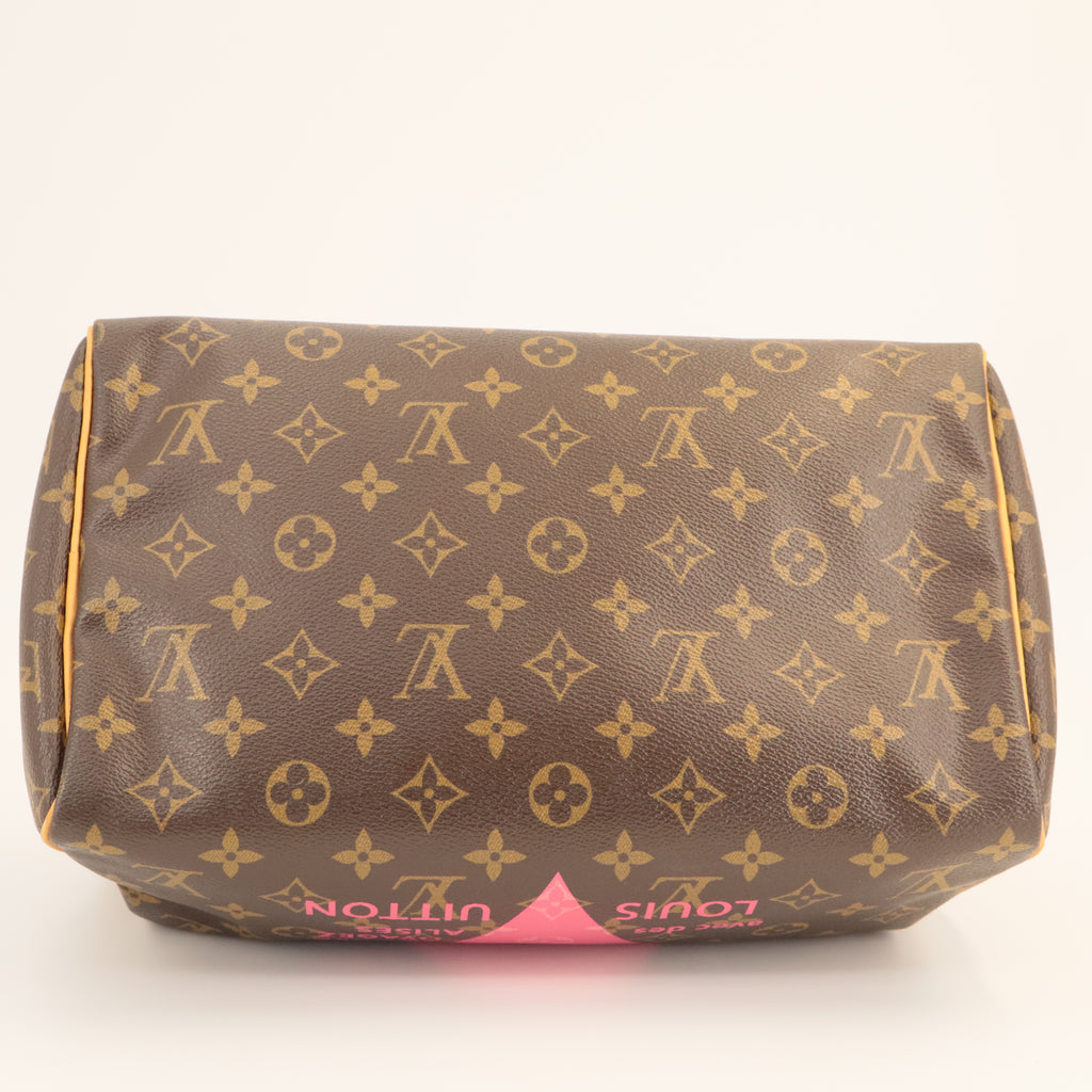 Louis Vuitton Monogram Speedy 30 V Grenade twins