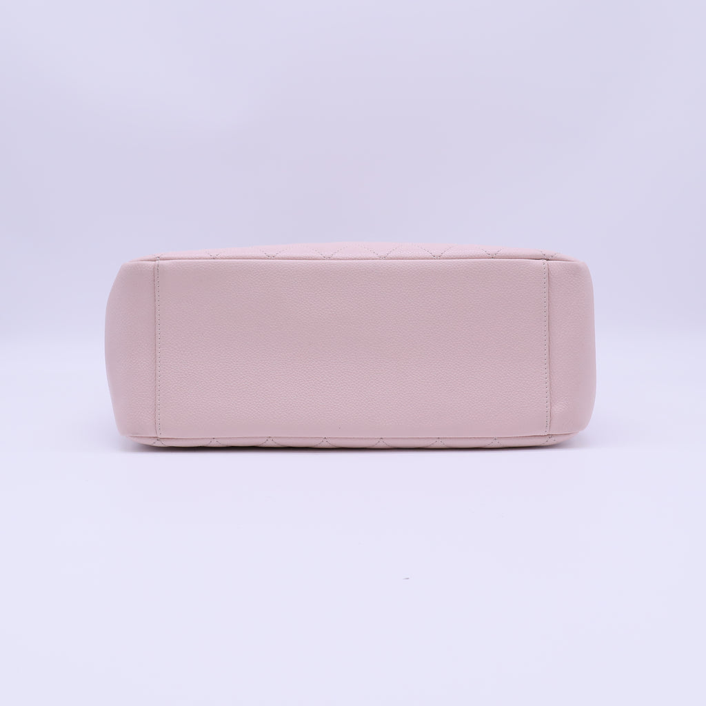 Caviar Quilted Grand Shopping Tote GST Light Pink B22406
