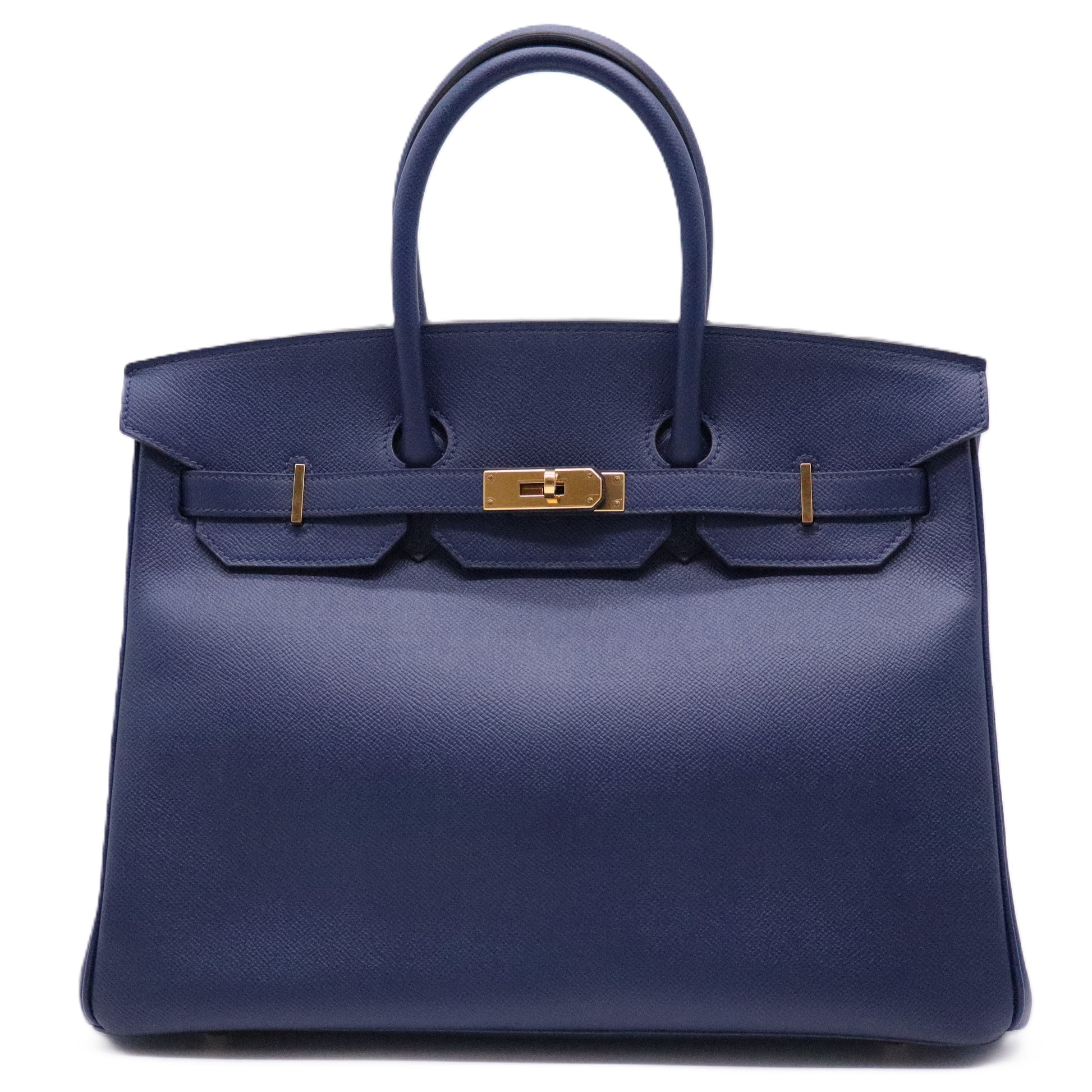 Epsom Birkin 30 Bleu Saphir
