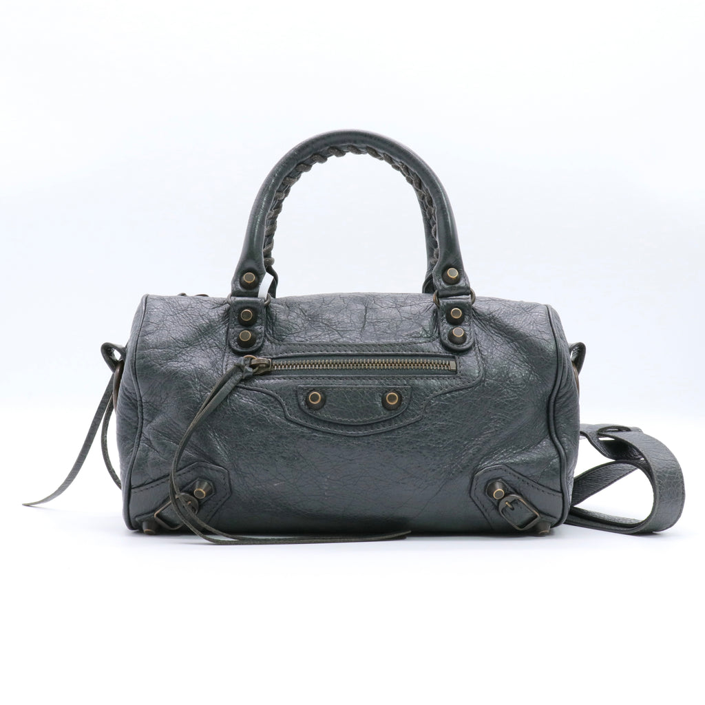 Agneau Classic Hardware Maxi Twiggy Anthracite twins