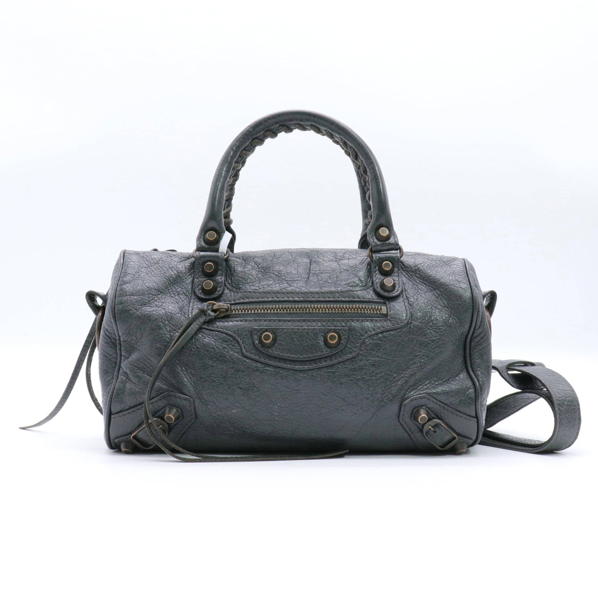 Agneau Classic Hardware Maxi Twiggy Anthracite twins