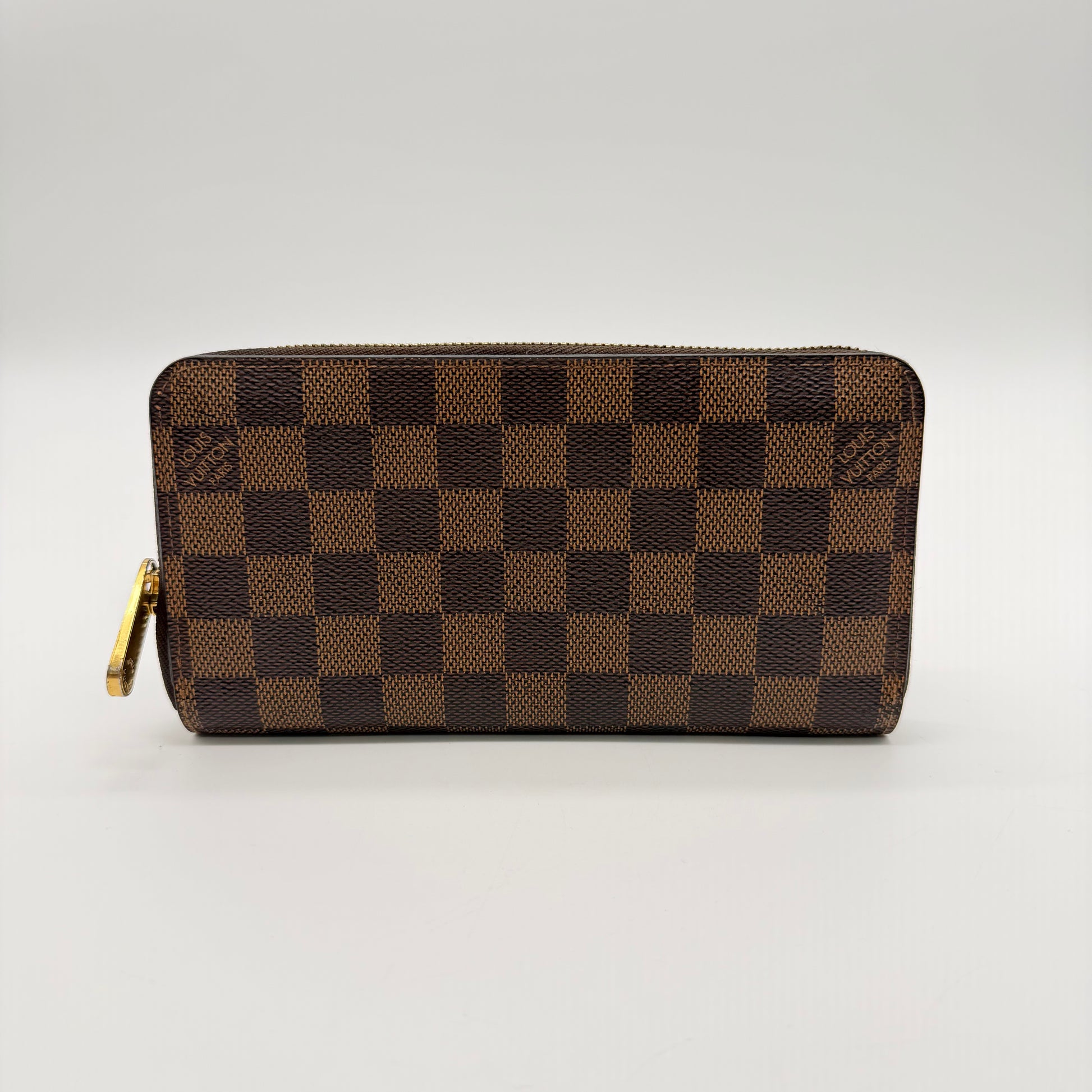 Damie Ebene zipper wallet