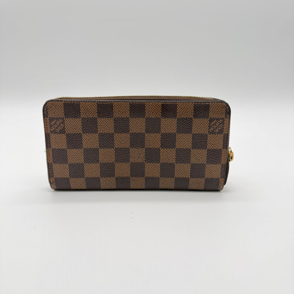Damie Ebene zipper wallet