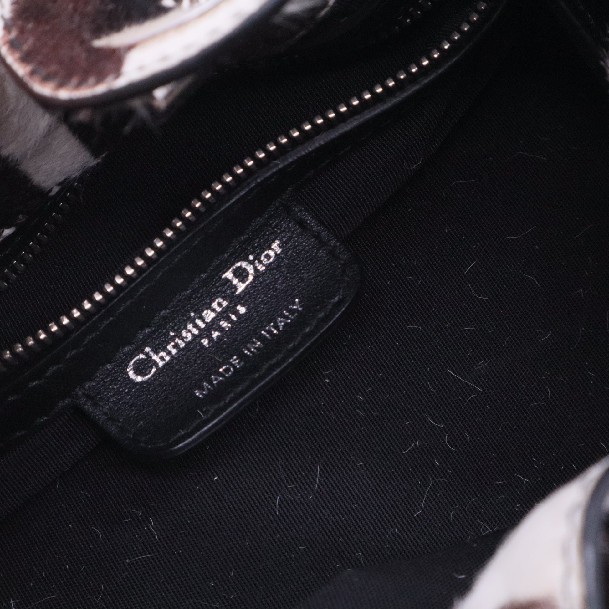 Dior Le Trente leather handbag Black Leather twins