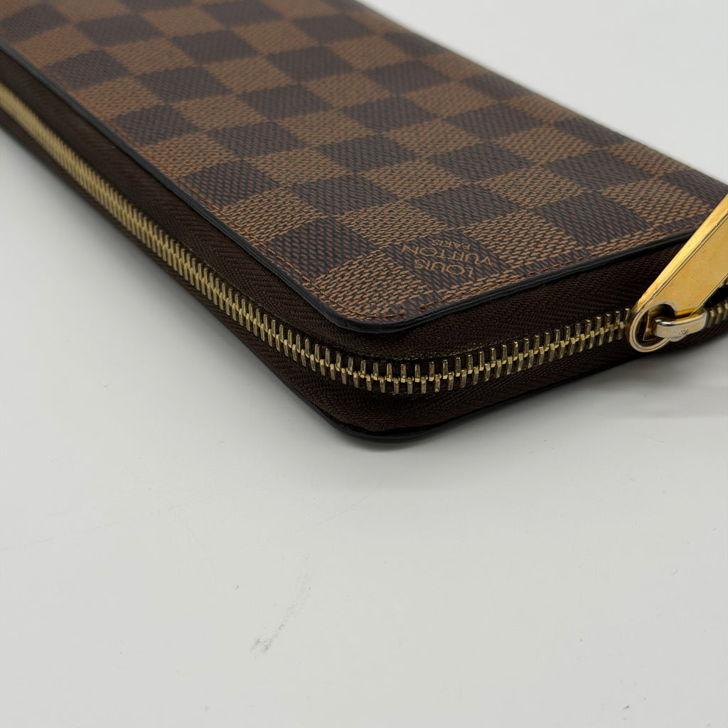 Damie Ebene zipper wallet