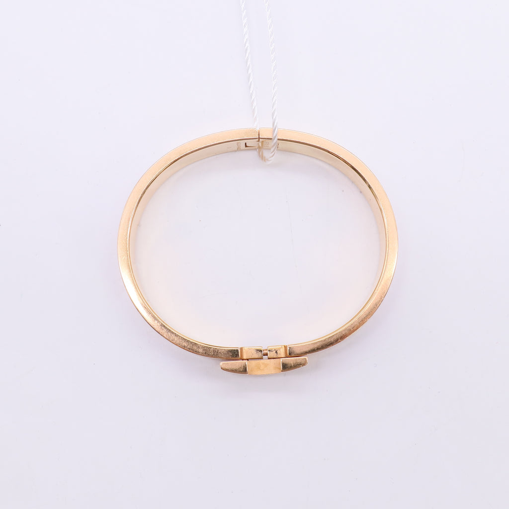 Hermes Enamel Narrow Clic H Bracelet twins LDZ985