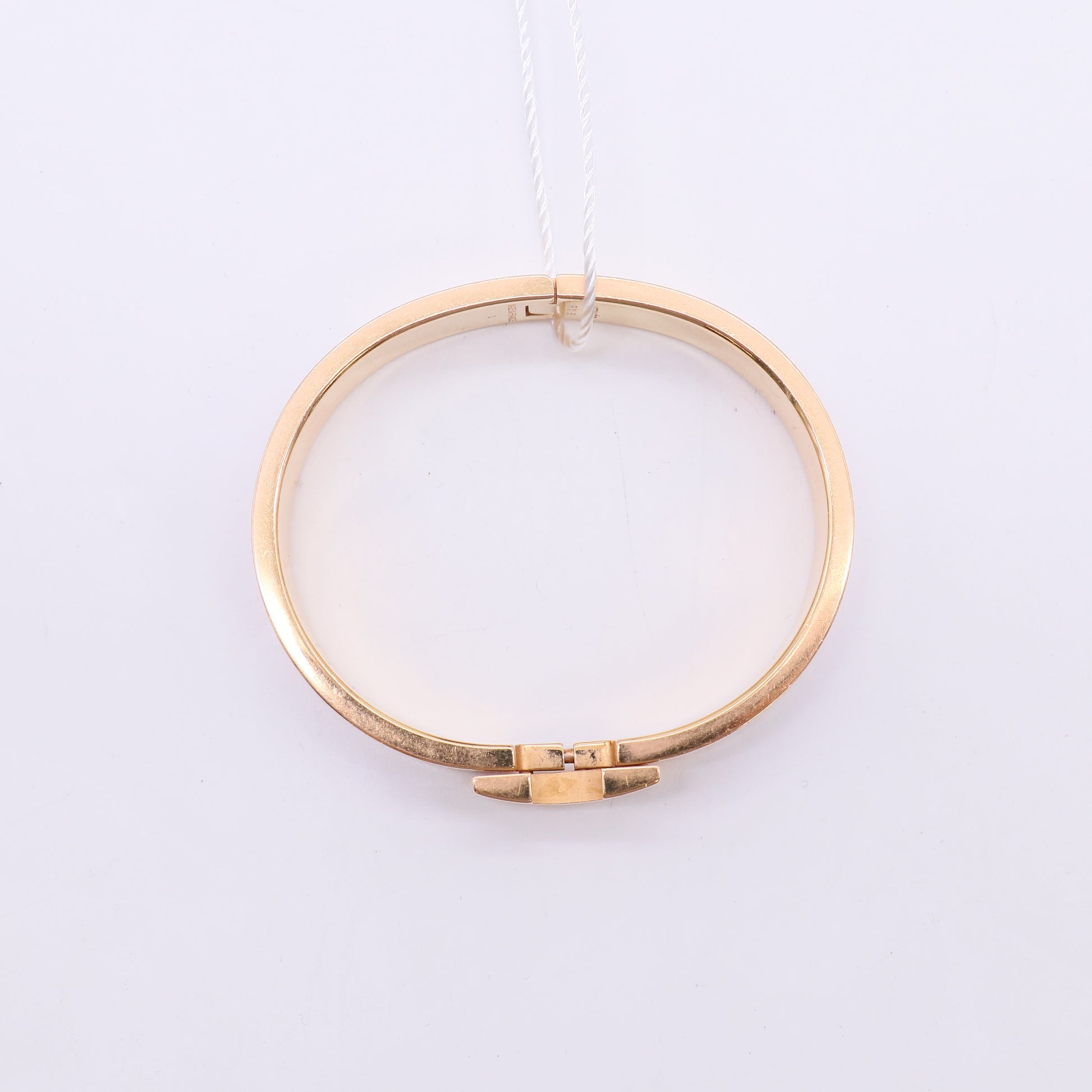 Hermes Enamel Narrow Clic H Bracelet twins LDZ985