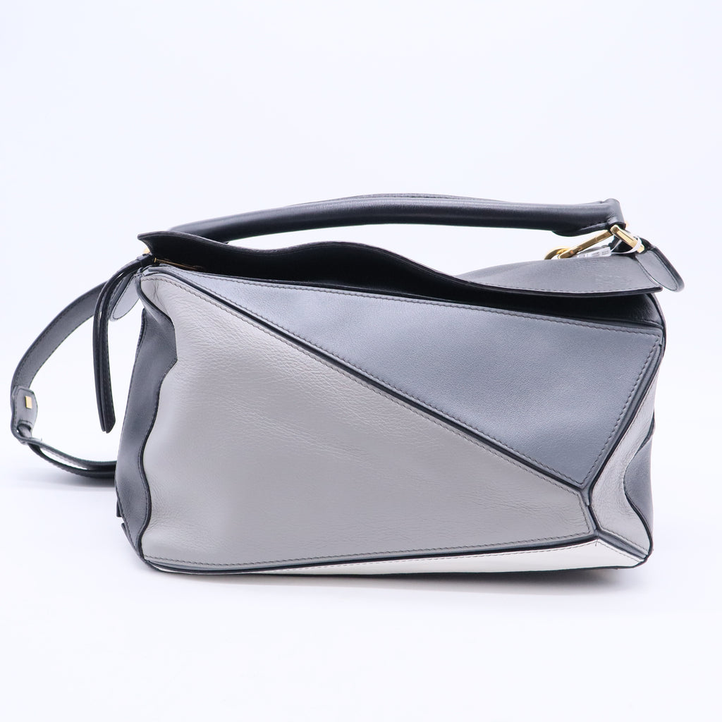 Loewe Puzzle Bag Leather Twins LDJ3066