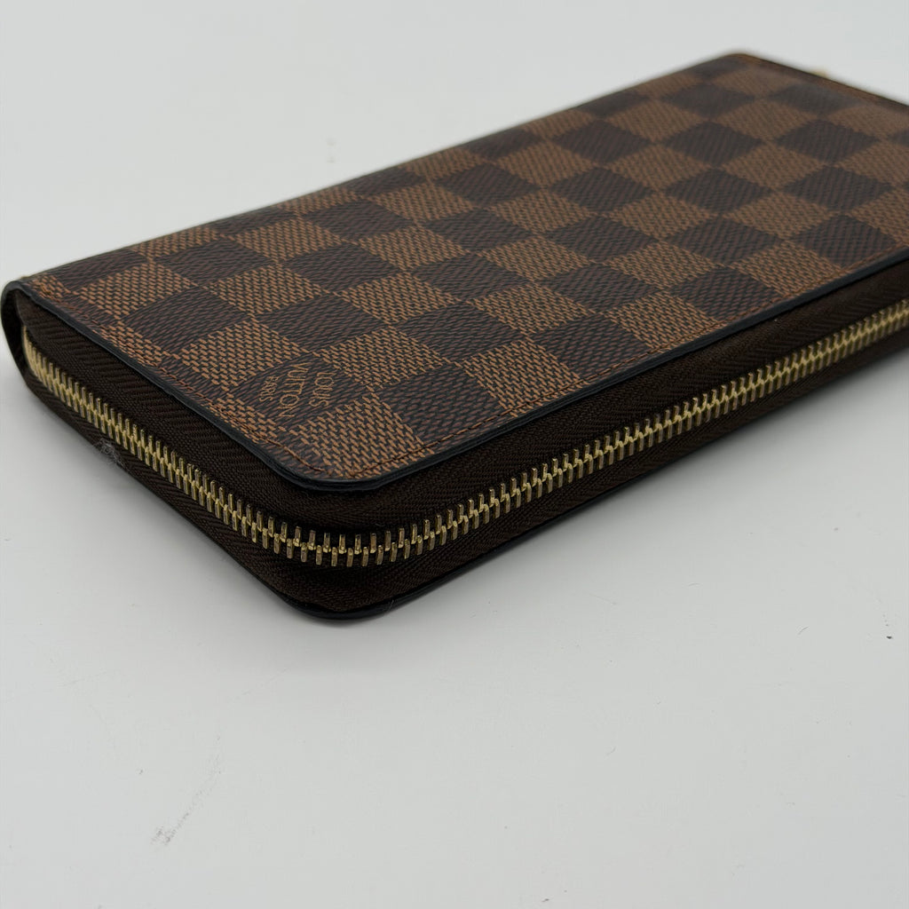 Damie Ebene zipper wallet