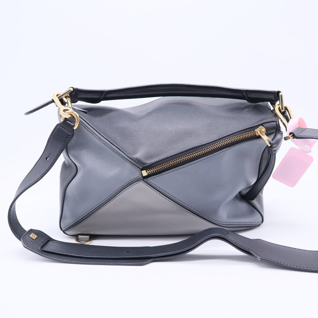 Loewe Puzzle Bag Leather Twins LDJ3066