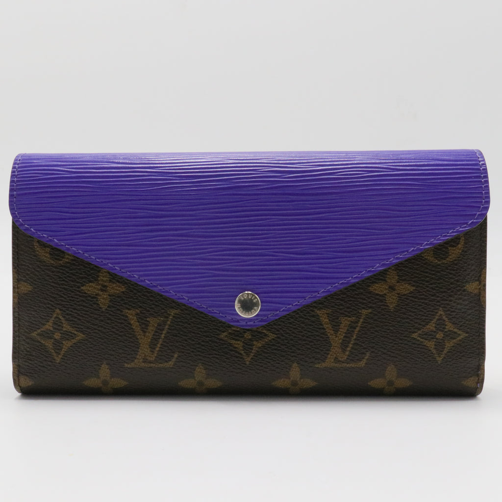 Marie-Lou Wallet Monogram Canvas and Epi Leather Long