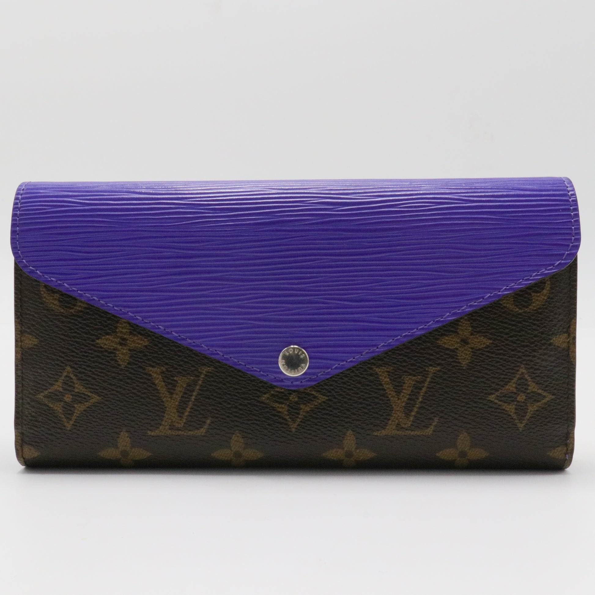 Marie-Lou Wallet Monogram Canvas and Epi Leather Long