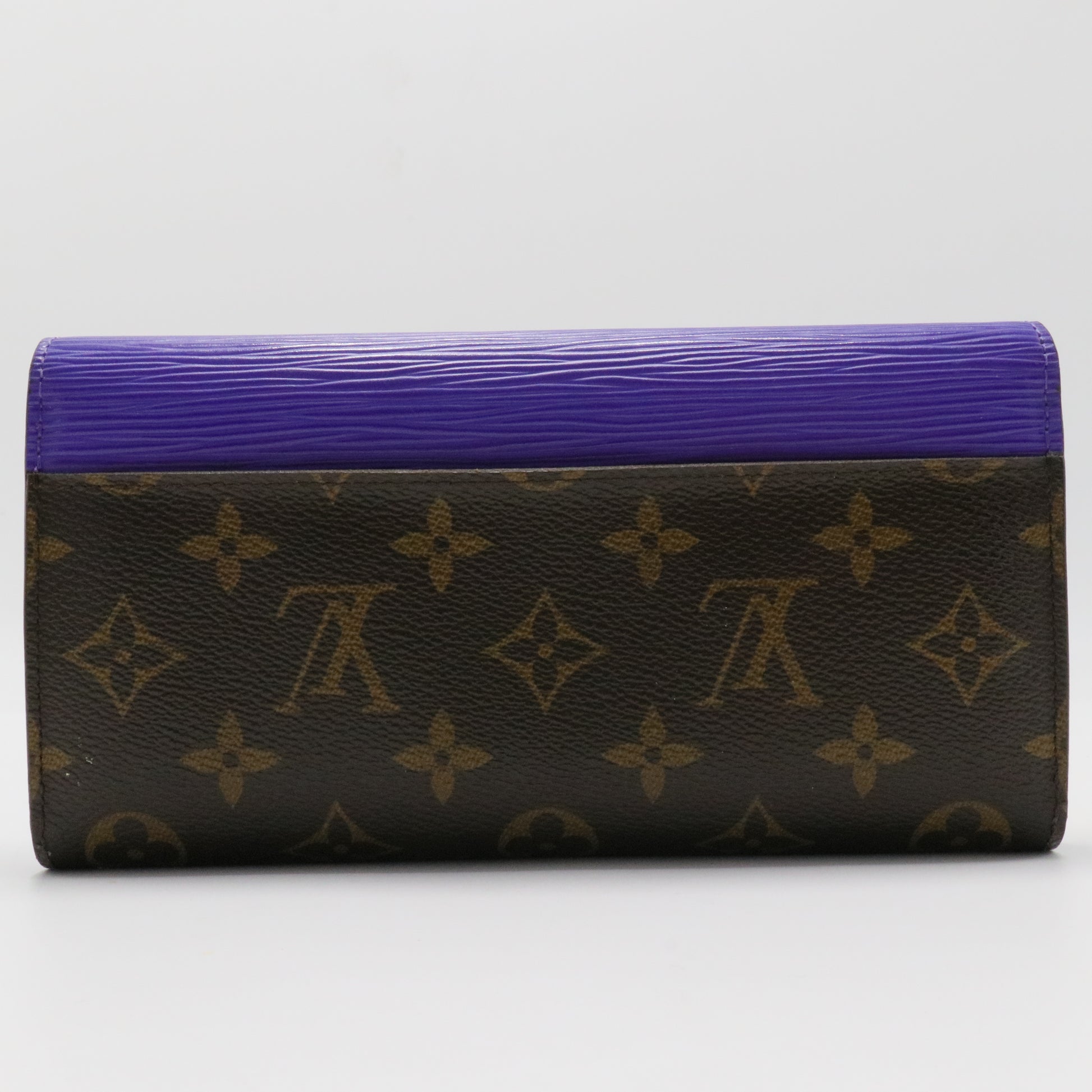 Marie-Lou Wallet Monogram Canvas and Epi Leather Long