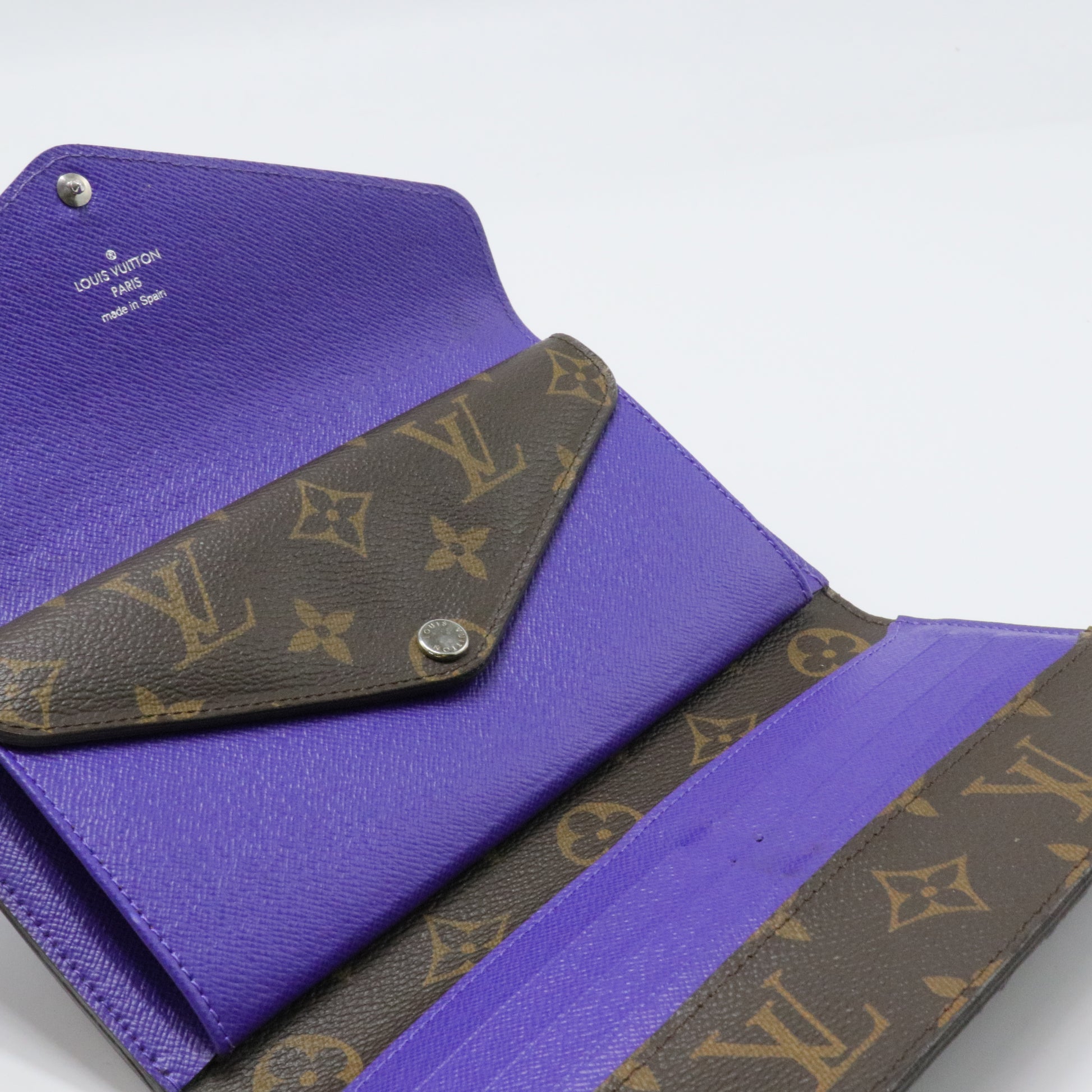 Marie-Lou Wallet Monogram Canvas and Epi Leather Long