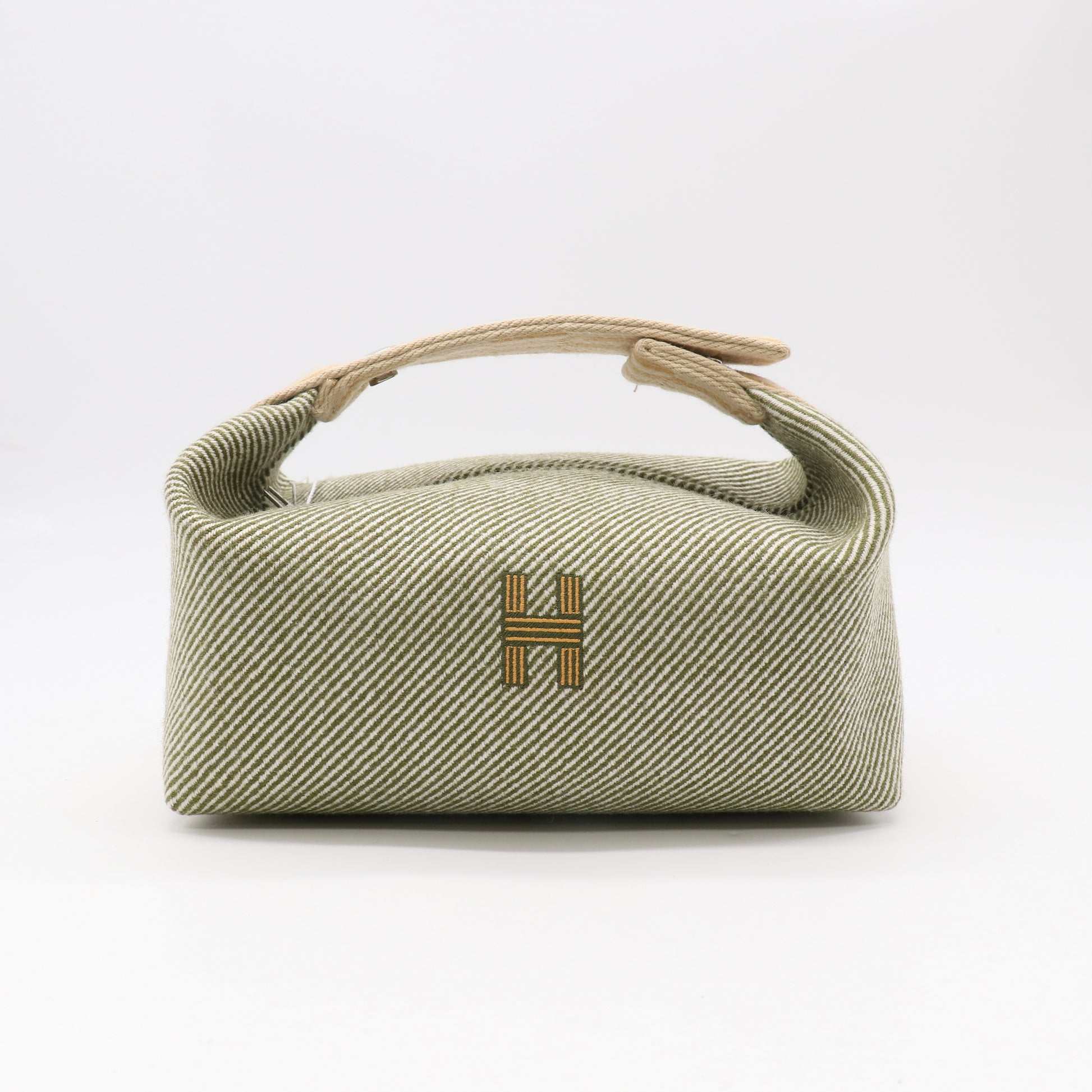 Hermes Bride-A-Brac H Natte Pouch Twins LDZ514