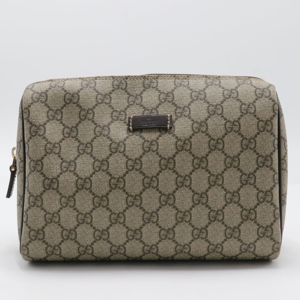 GG Plus Monogram Large Toiletry Case