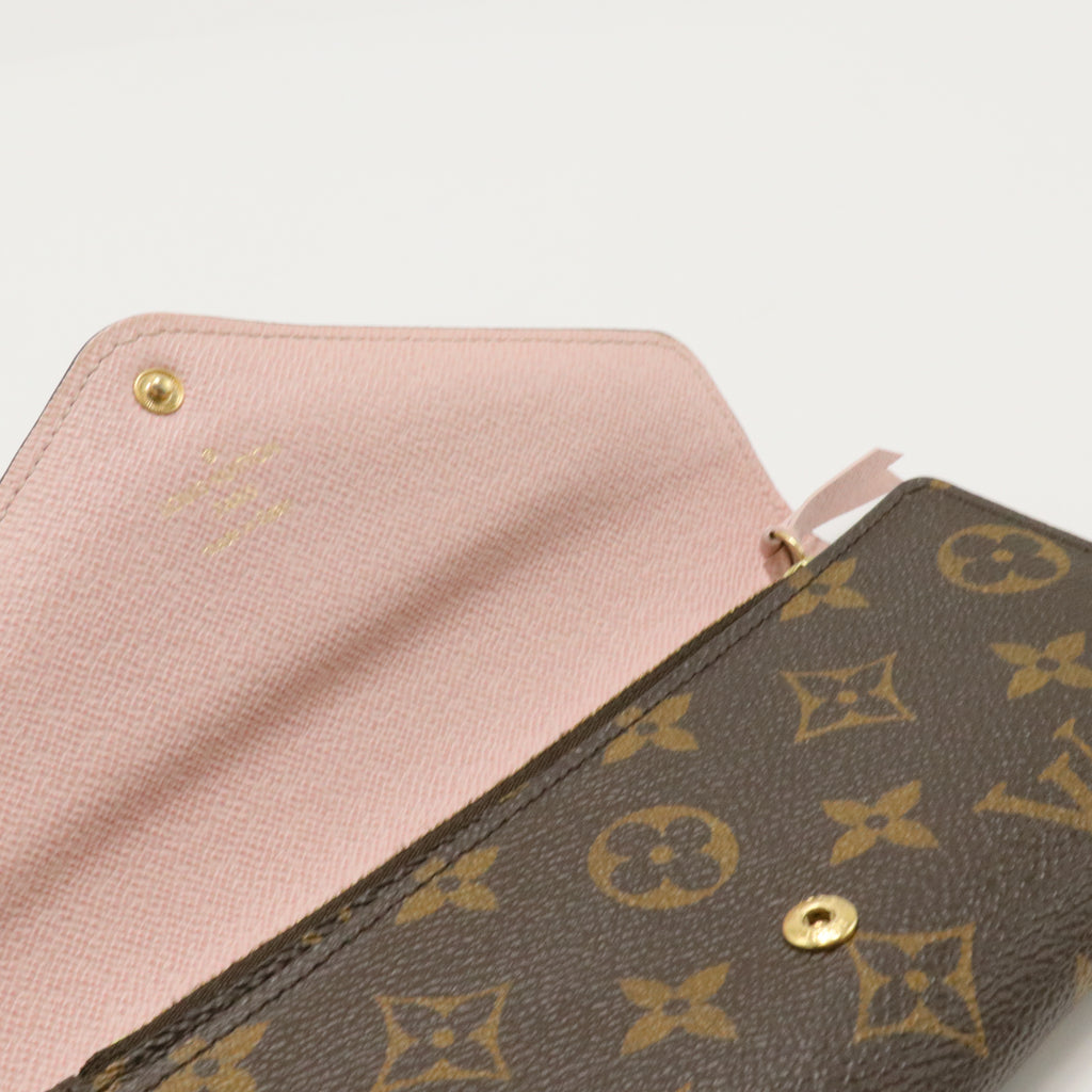 LV Monogram Coated Canvas Continental Wallet