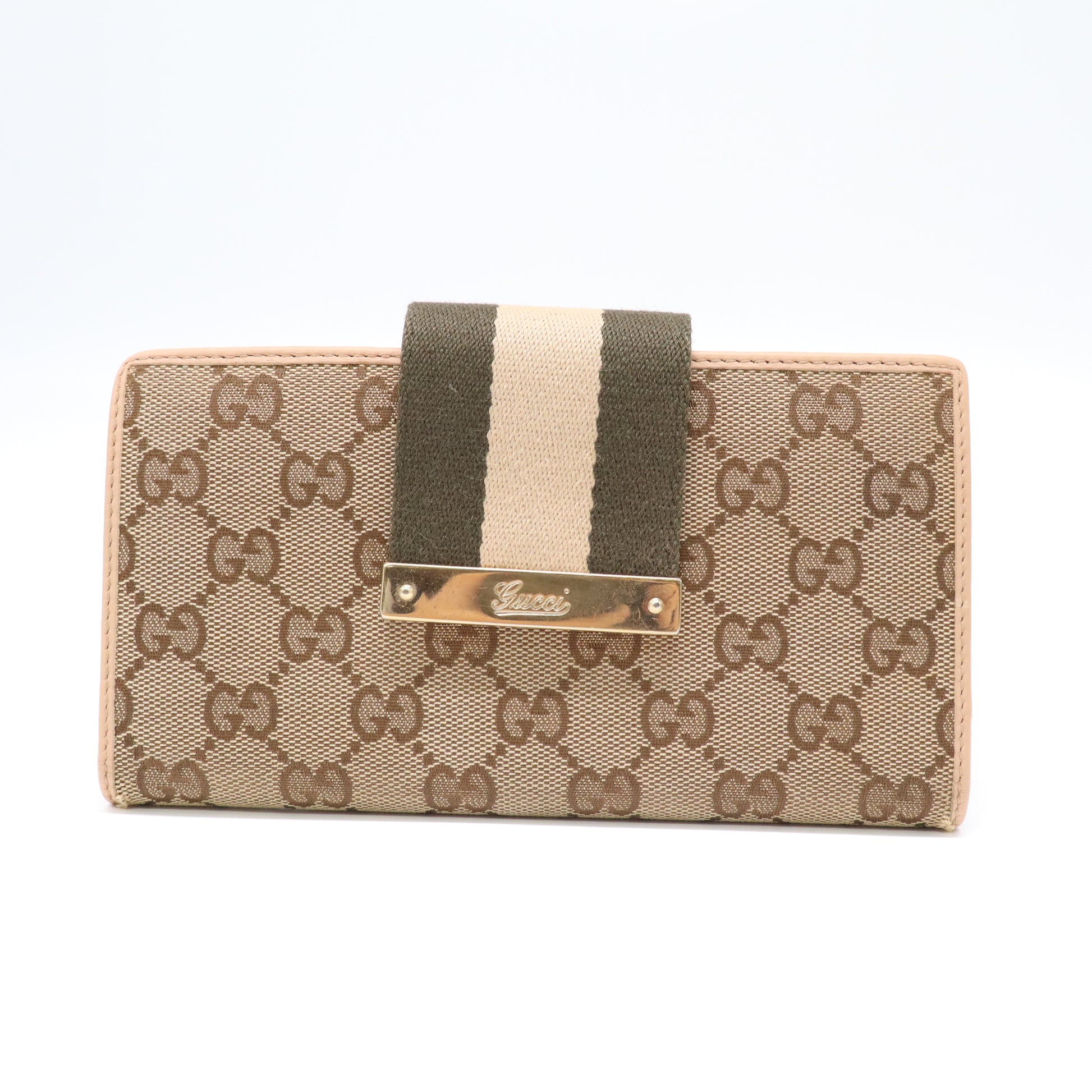 GG Canvas Continental Wallet W21733