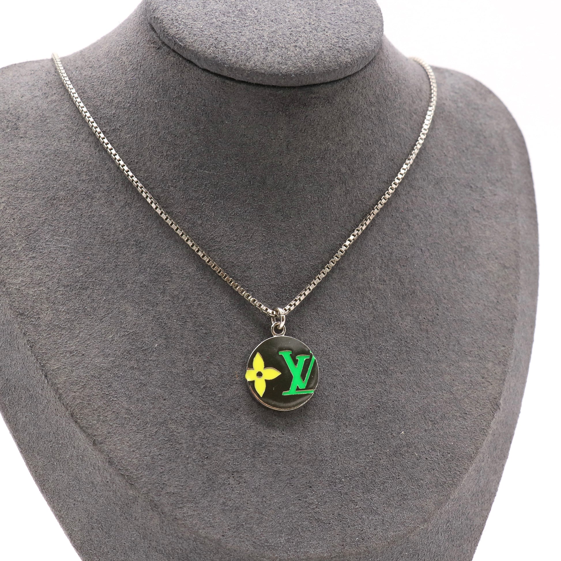 Louis Vuitton Monogram Play Necklace Twins LDZ506