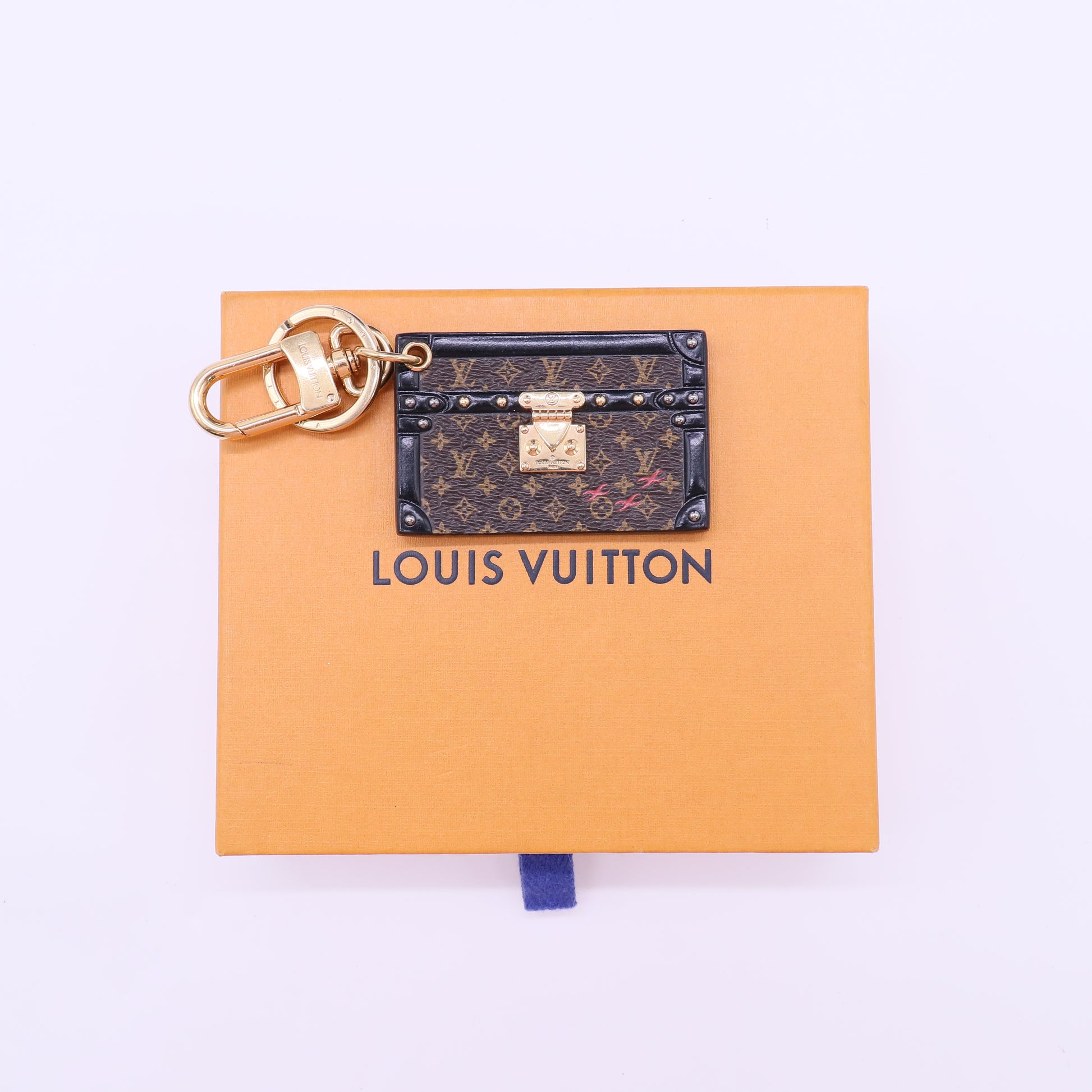 Louis Vuitton Petite Malle Bag Charm Key W21964