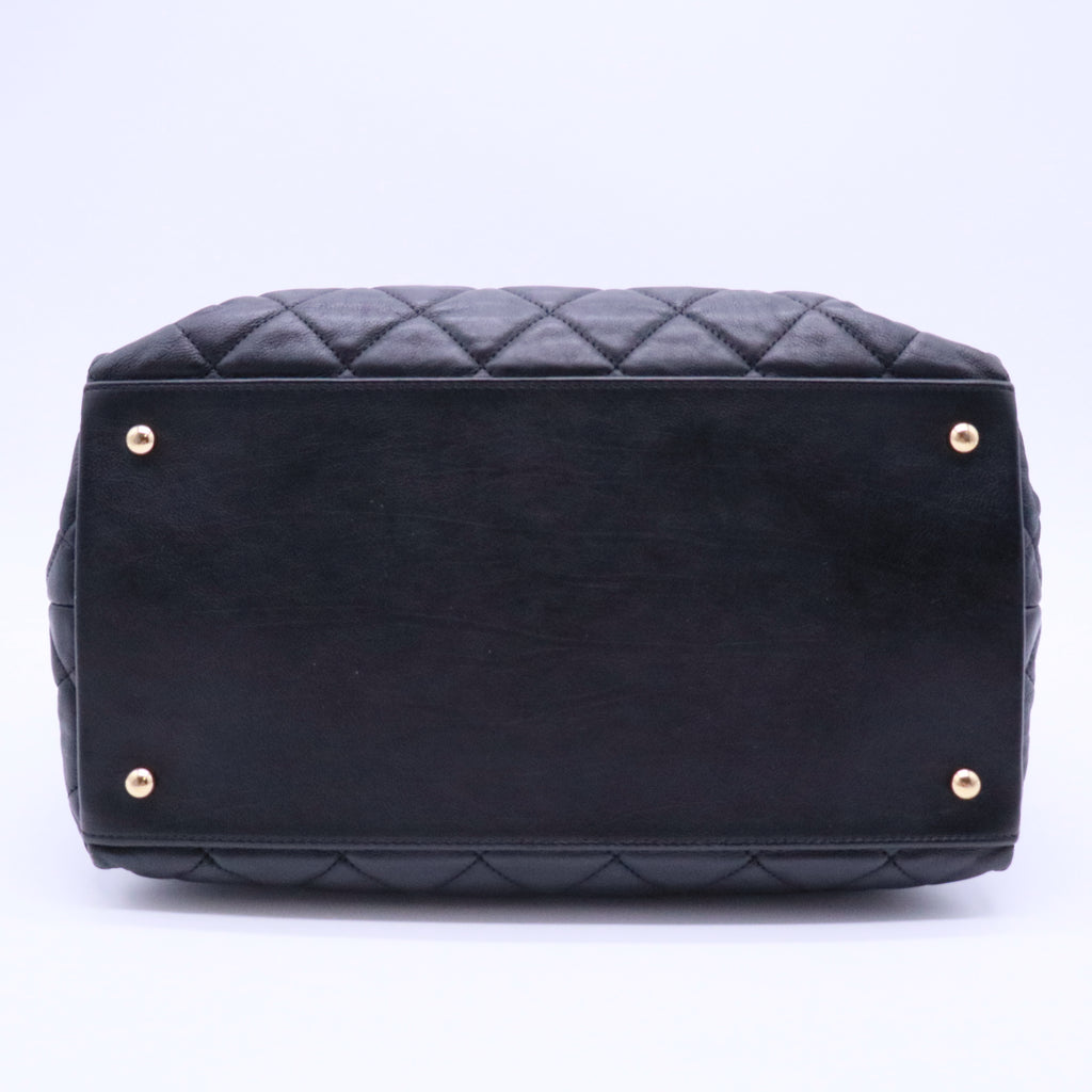 Calfskin Quilted Small Chain Me Tote twins