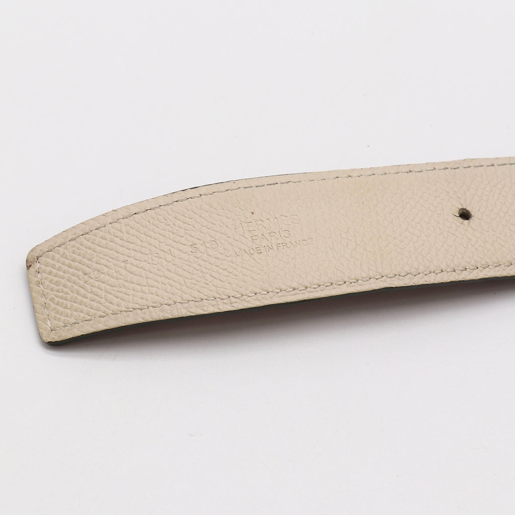 Hermes Swift Epsom 32mm Chaine D'Ancre Belt Twins LDZ511