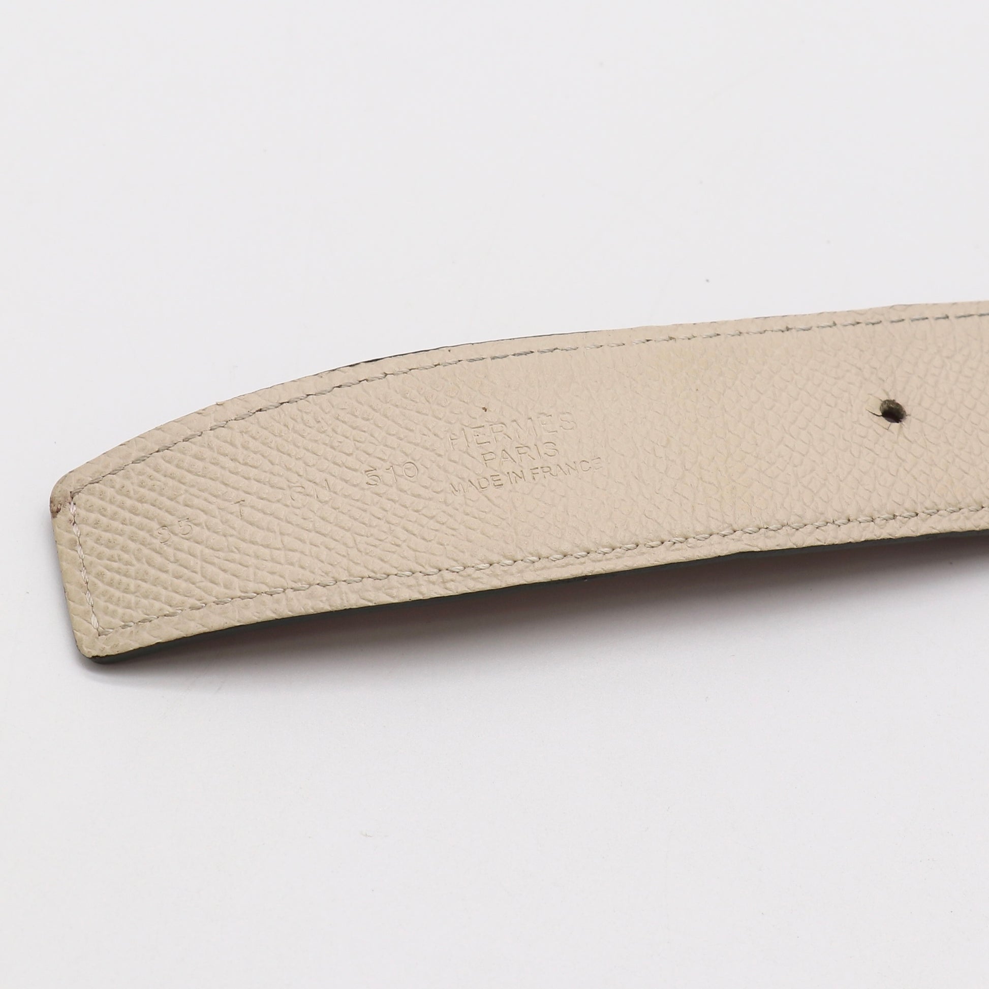 Hermes Swift Epsom 32mm Chaine D'Ancre Belt Twins LDZ511