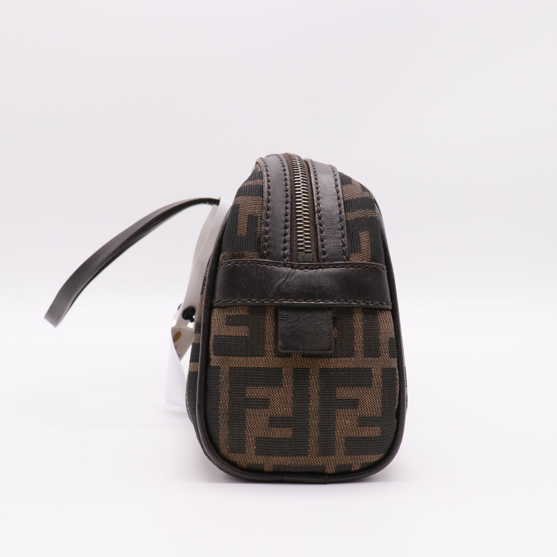 Belted Boston Bag Zucca Canvas Large twins