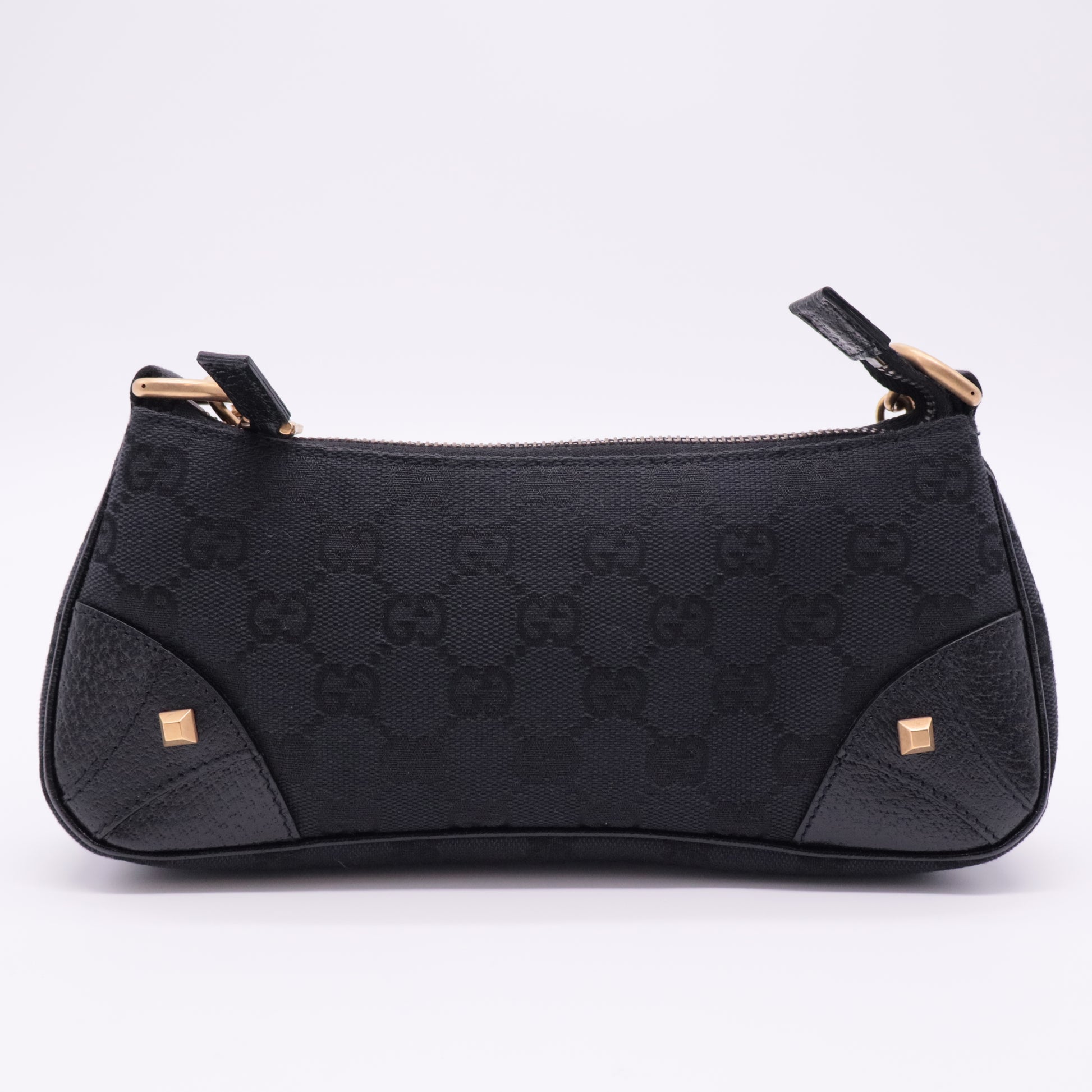 GG Canvas Nail Chain Pochette