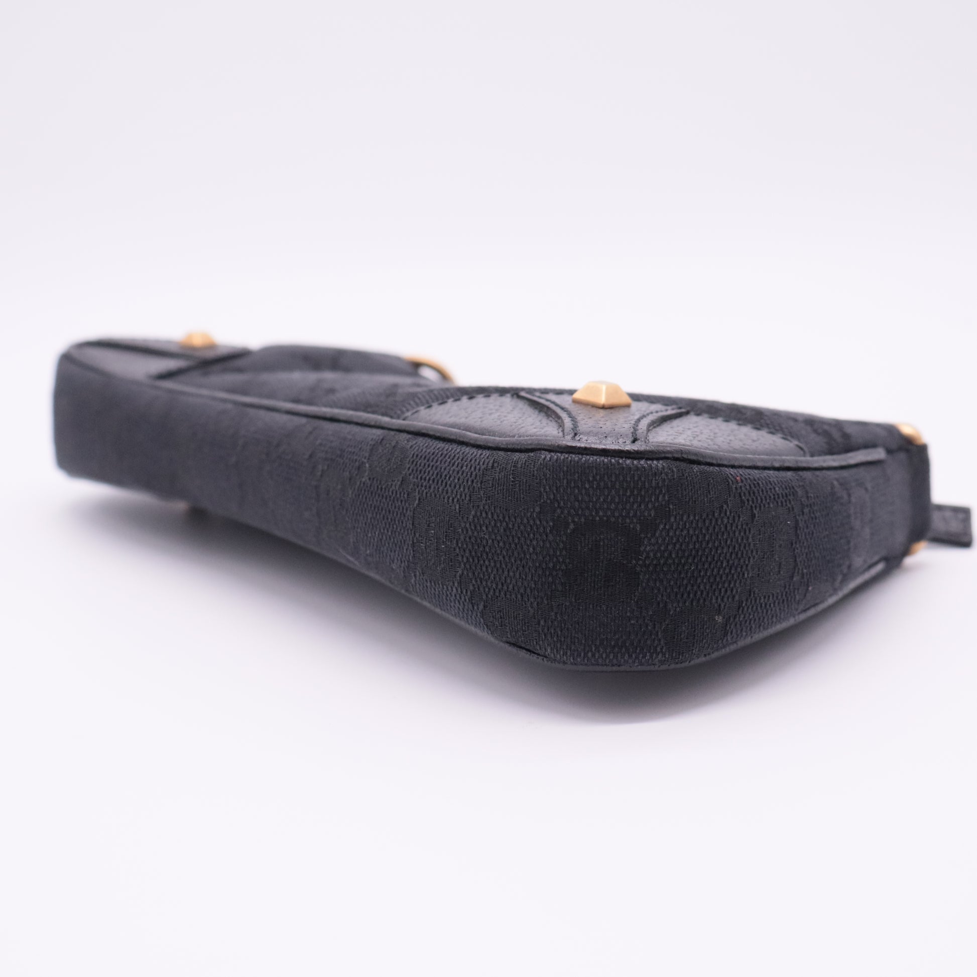 GG Canvas Nail Chain Pochette