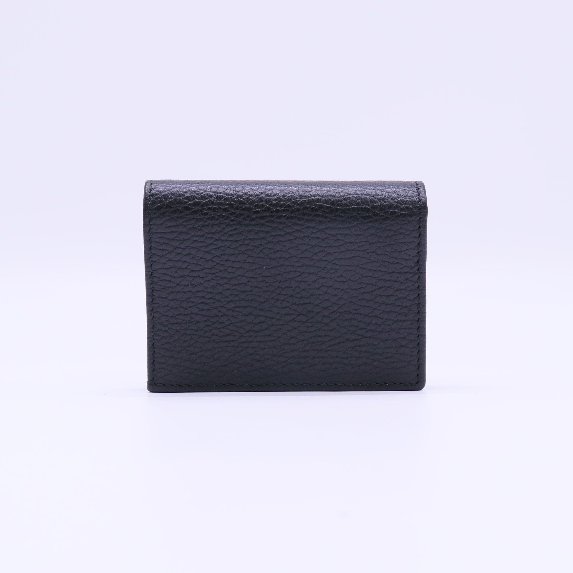 Double G Logo Leather Compact Wallet W21883