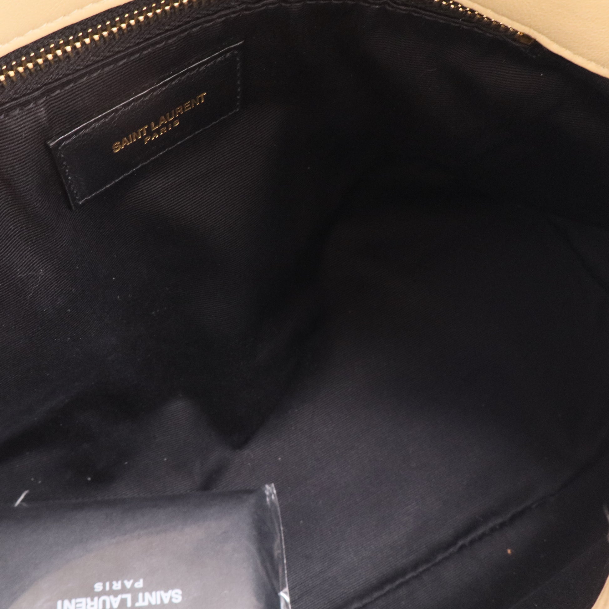Saint Laurent Small Monogram Shearling Puffer Bag Twins