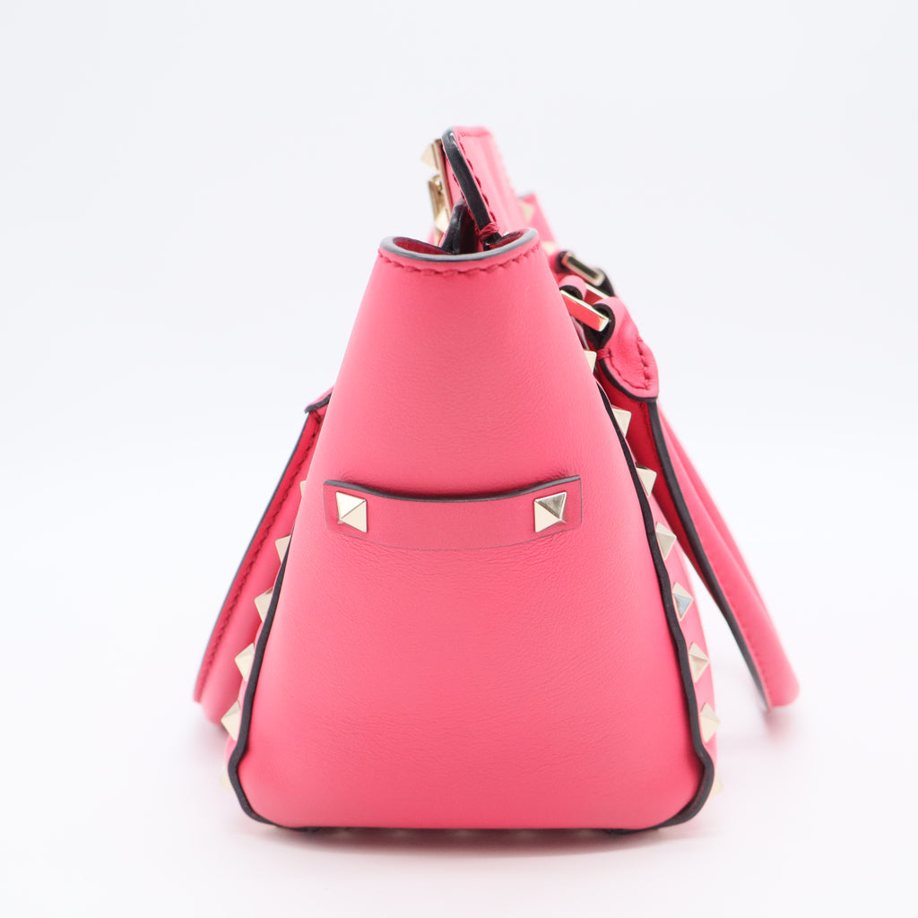 Rockstud Tote Rigid Leather Medium