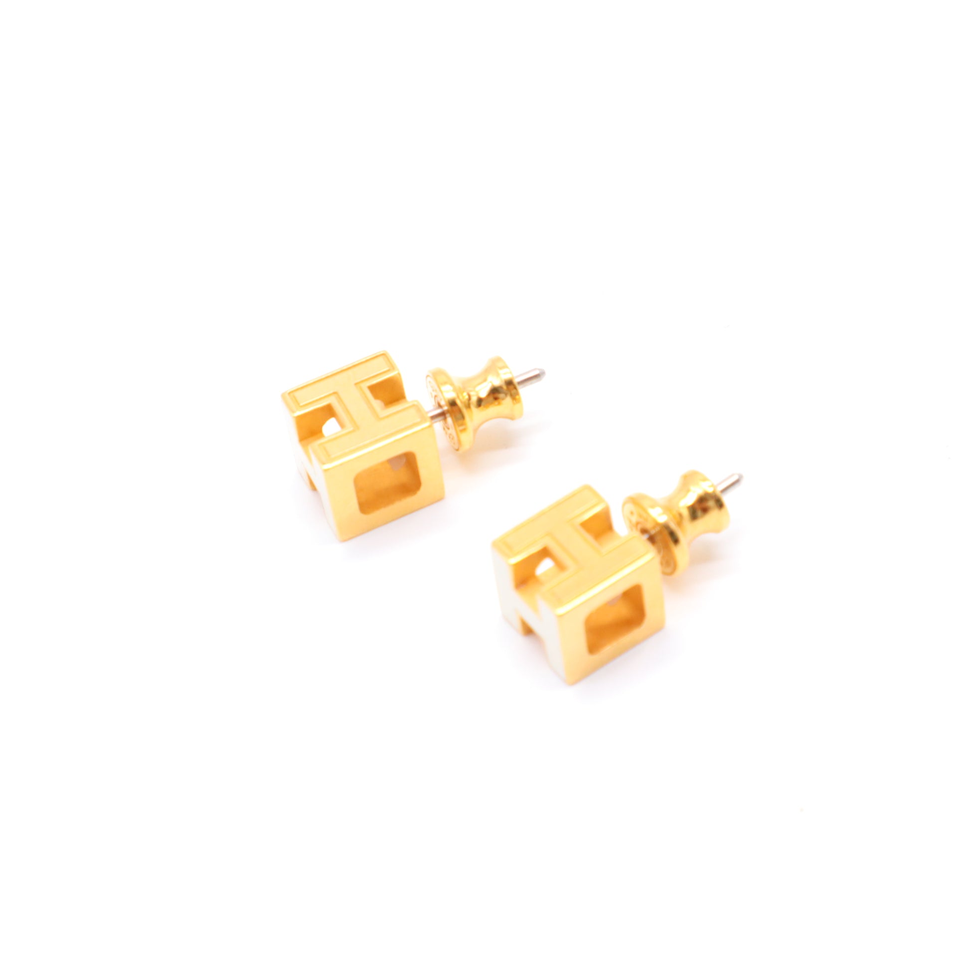 Hermes Cage dH Earrings W21544
