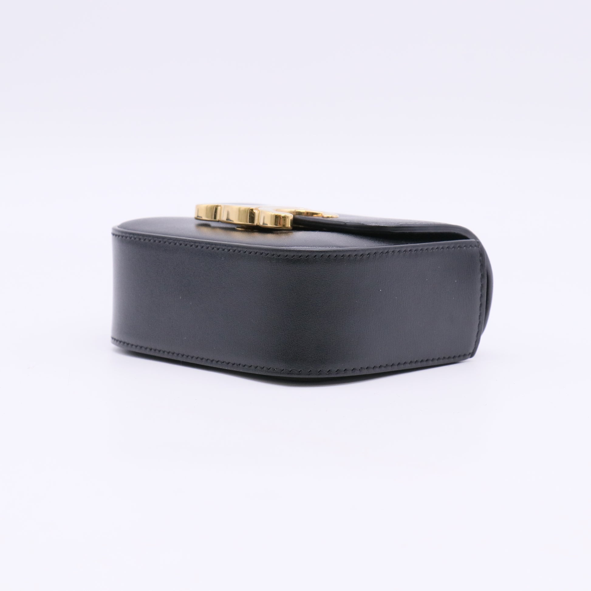 Celine Mini Claude in Shiny Calfskin twins LDZ996