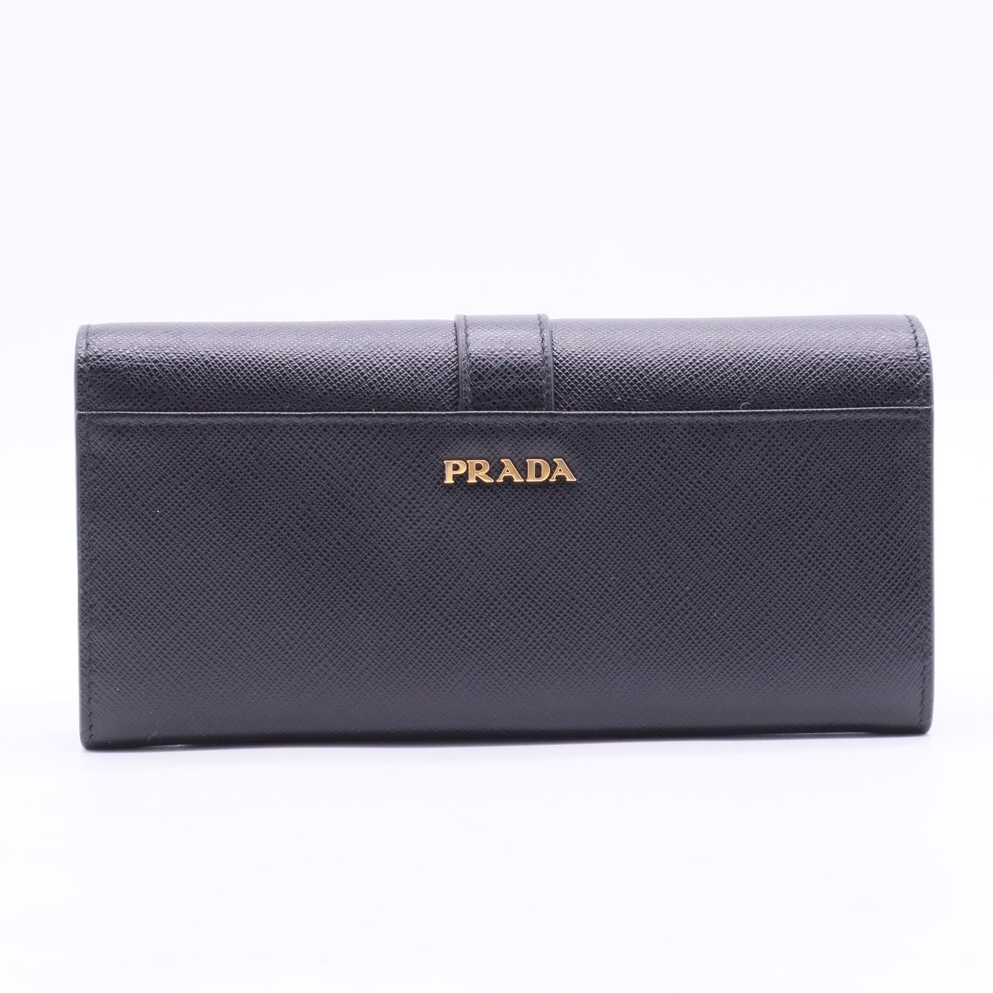 Saffiano Metal Leather Continental Wallet