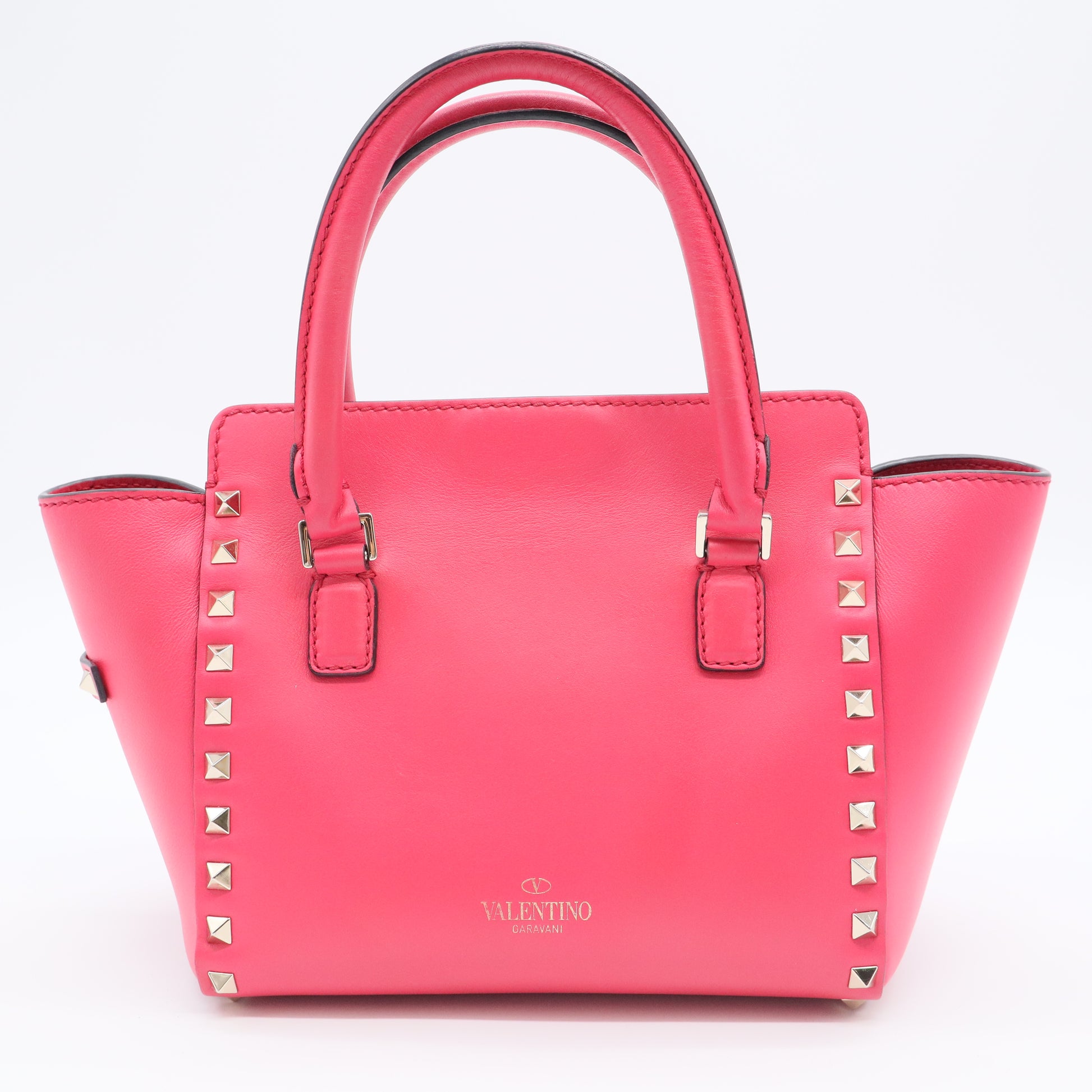 Rockstud Tote Rigid Leather Medium