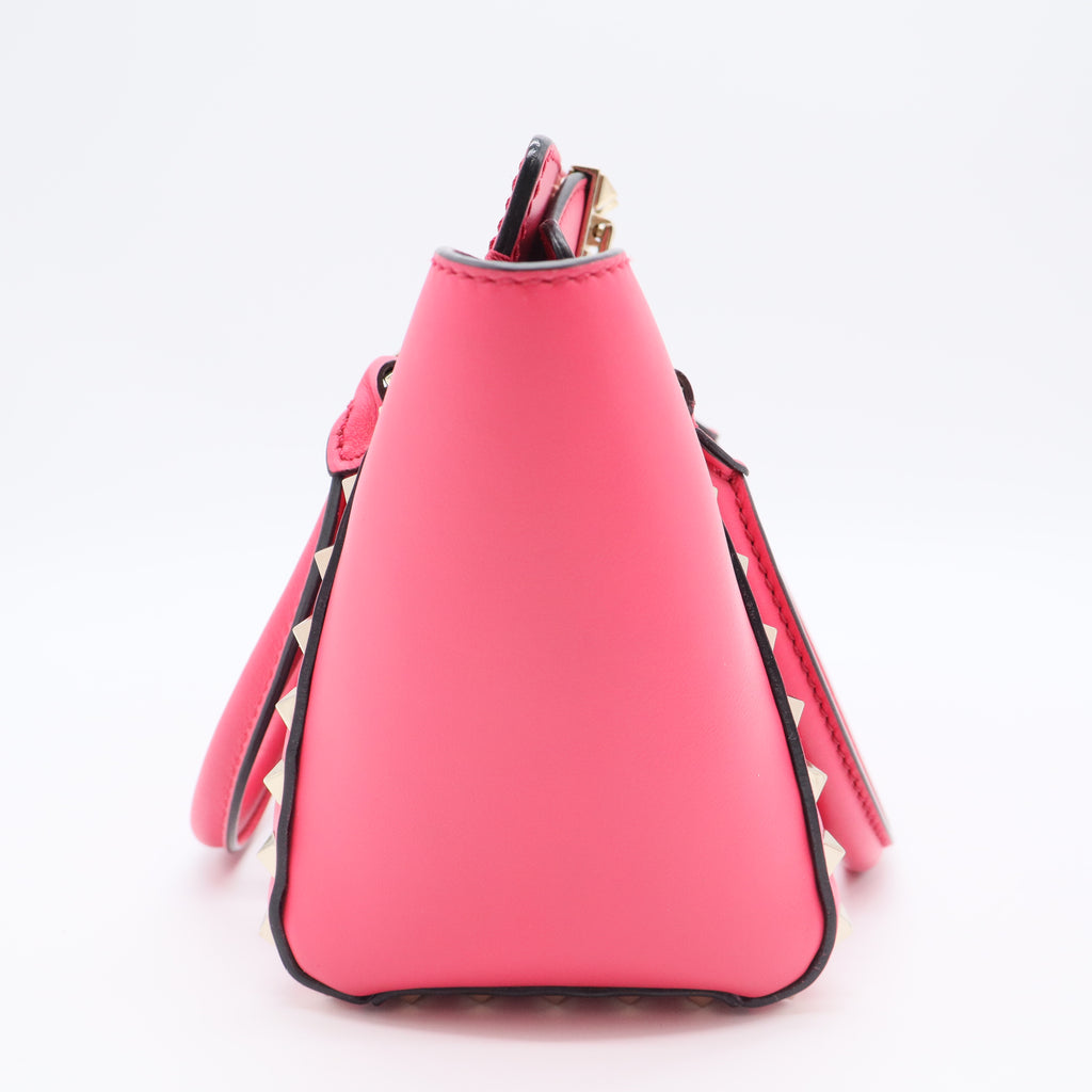 Rockstud Tote Rigid Leather Medium