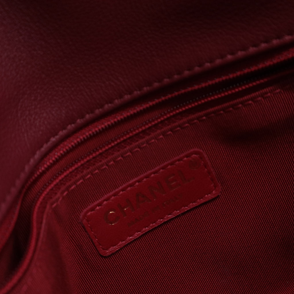 Chevron Chic Top Handle Bag Chevron Calfskin