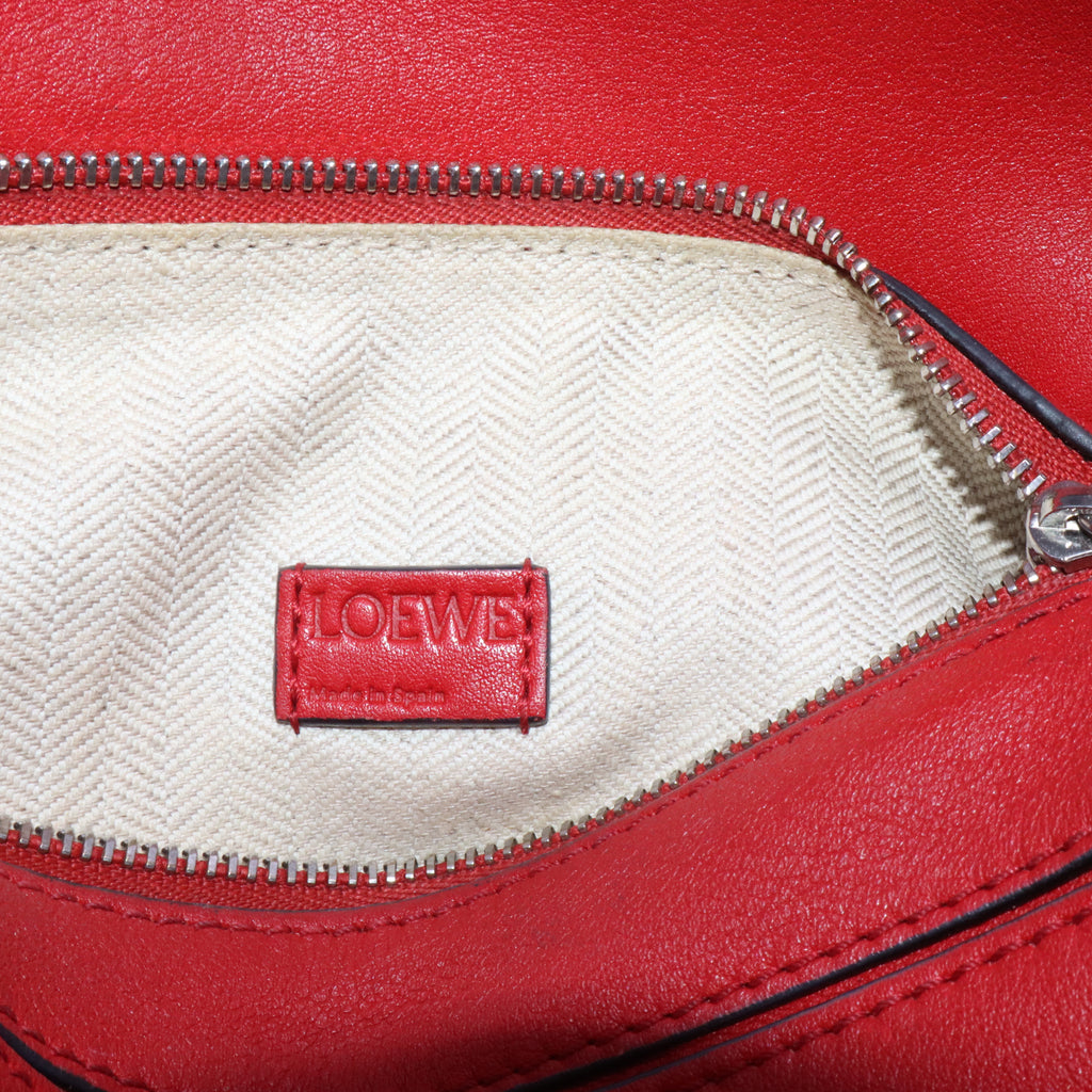 Calfskin Mini Puzzle Bag Pomodoro B20716