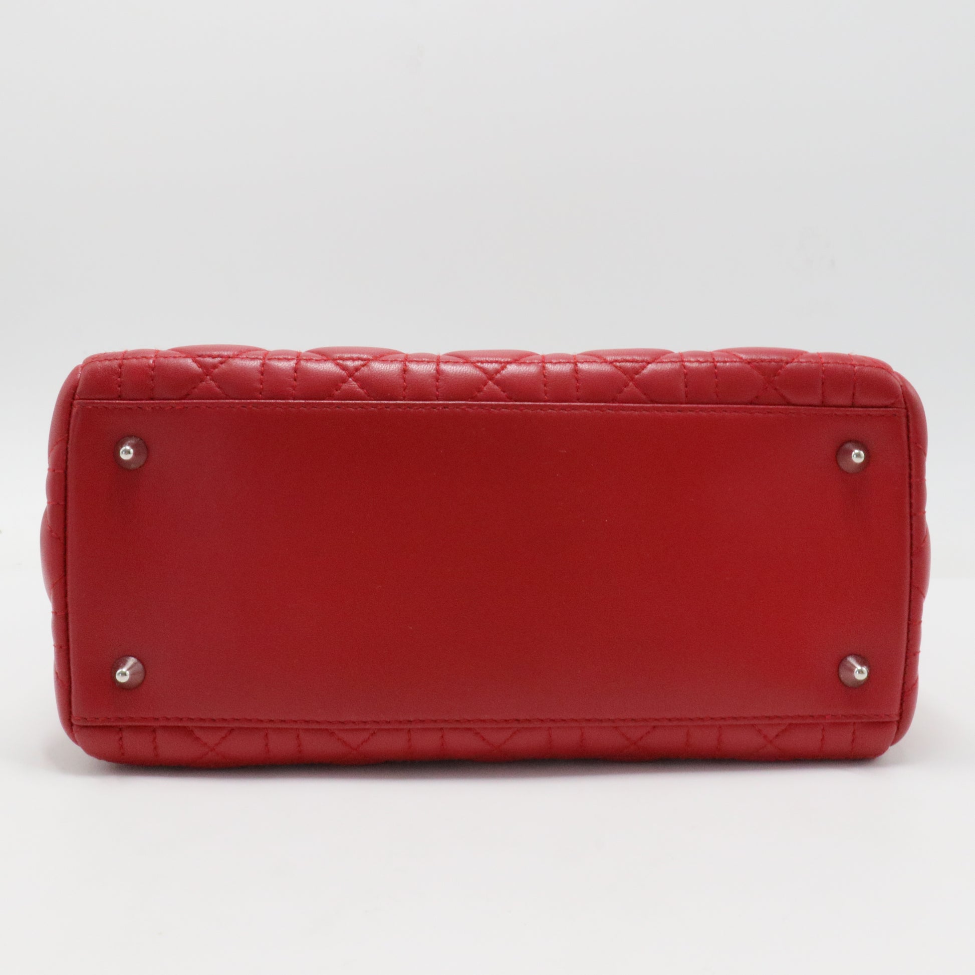 Lady Dior Bag Cannage Quilt Lambskin Medium