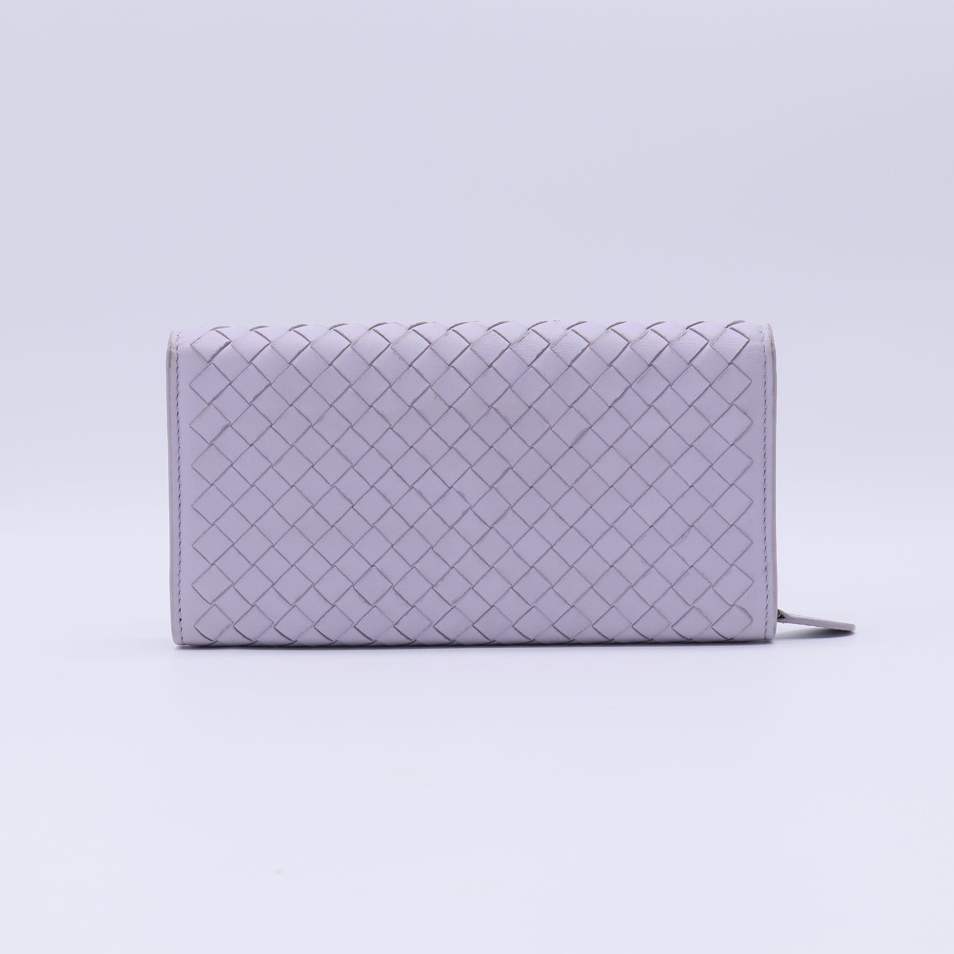Nappa Intrecciato Continental Flap Wallet W21584